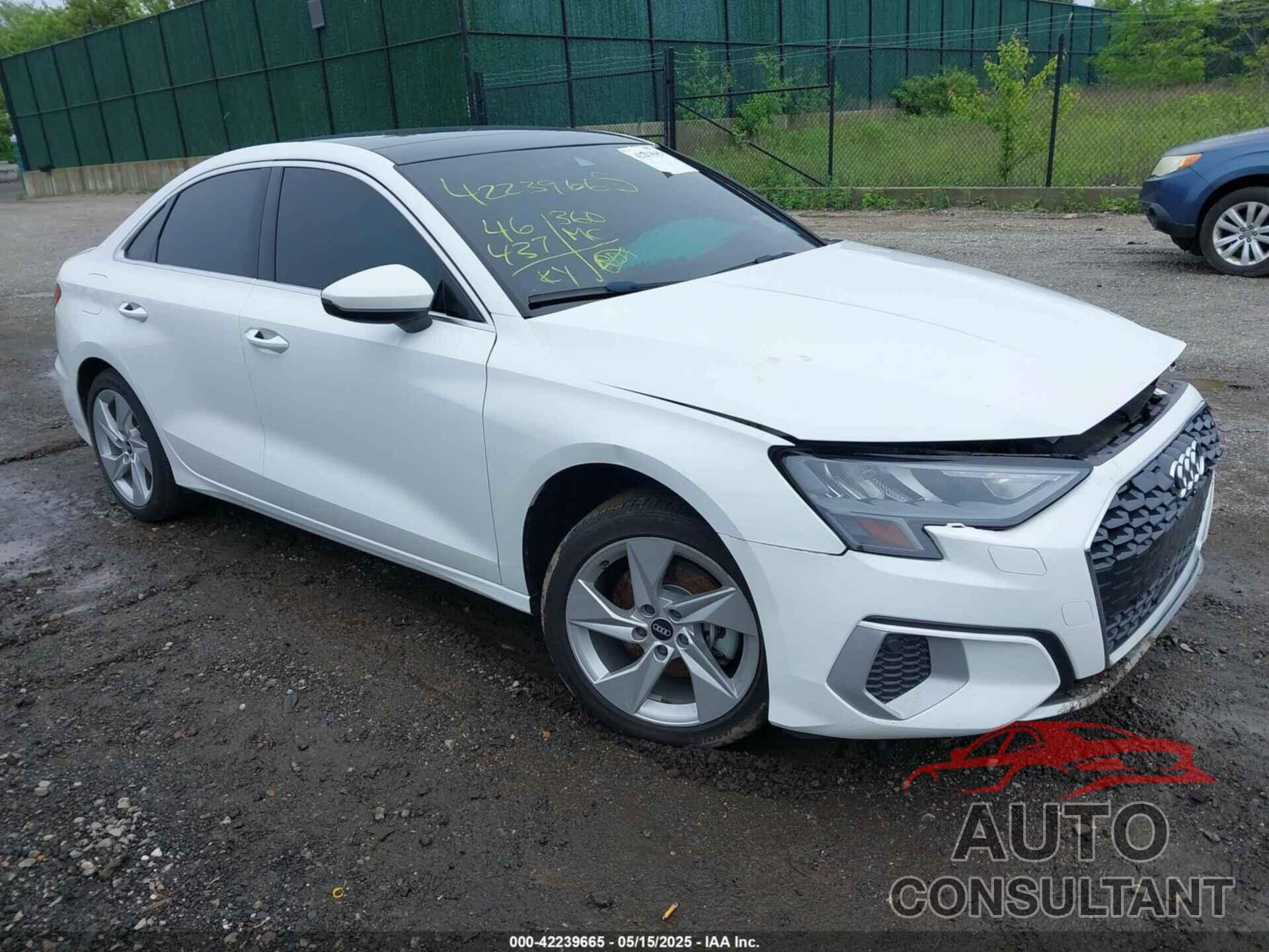AUDI A3 2022 - WAUAUDGY6NA031540
