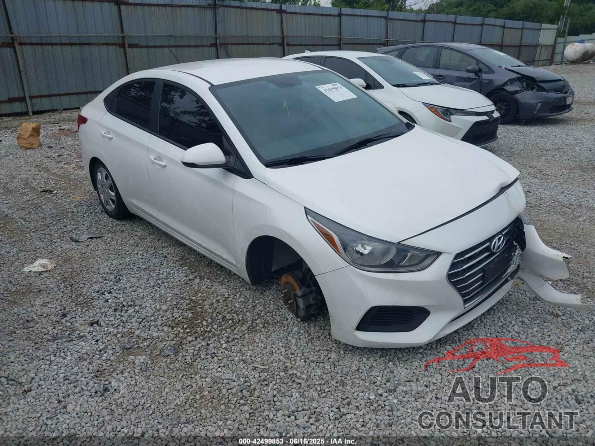 HYUNDAI ACCENT 2019 - 3KPC24A33KE076443