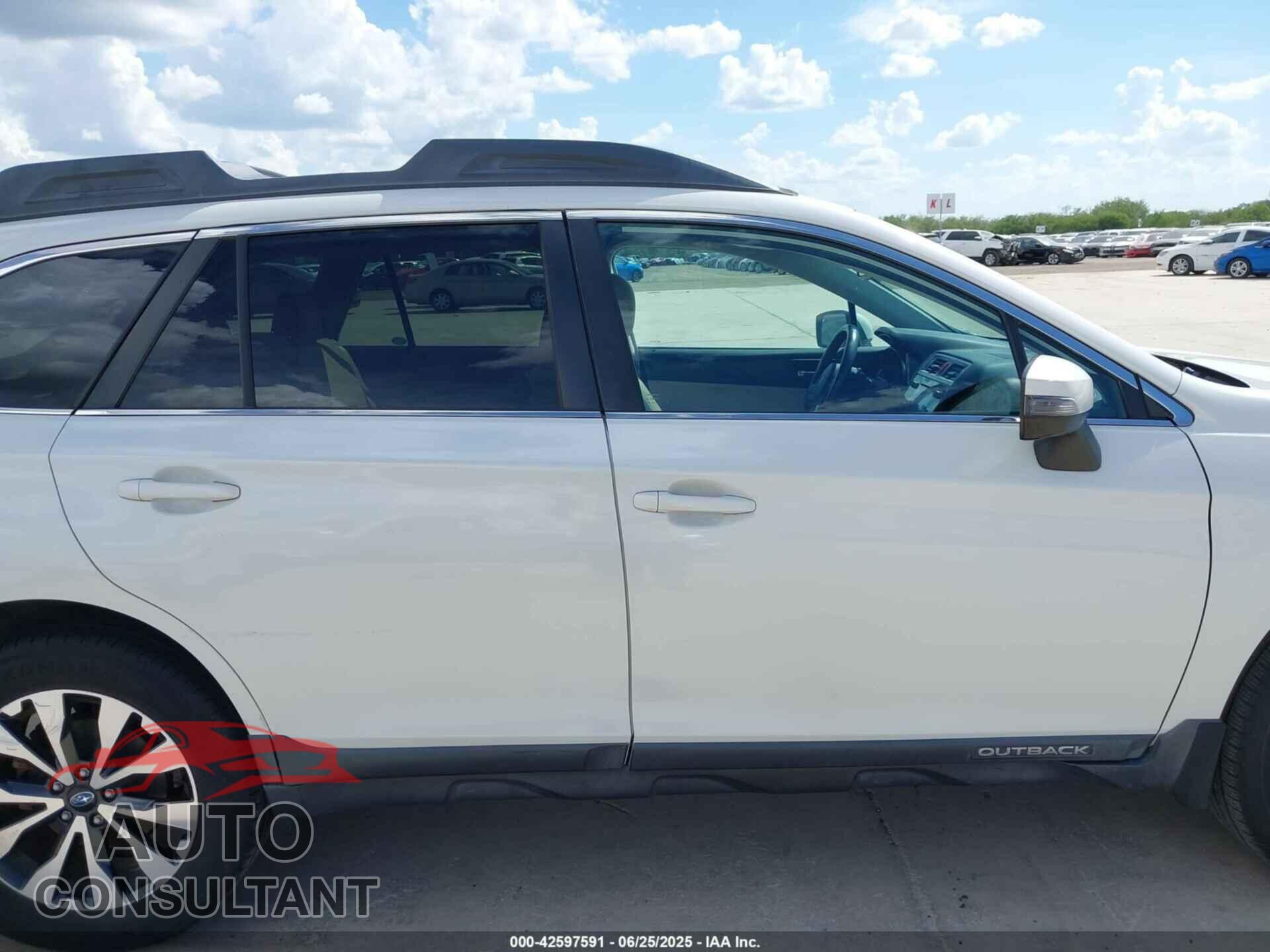 SUBARU OUTBACK 2016 - 4S4BSBLC0G3246765