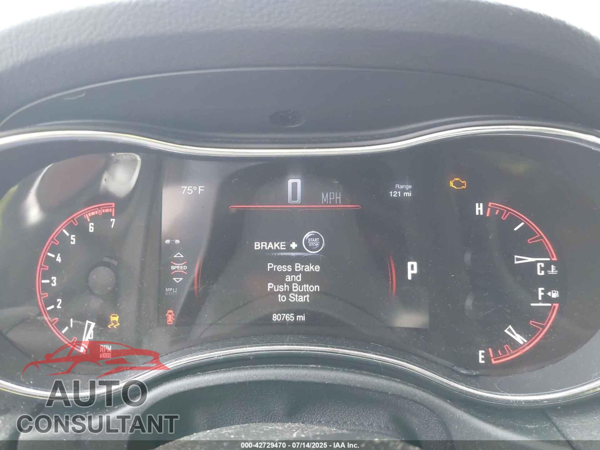 DODGE DURANGO 2015 - 1C4SDJCTXFC176893