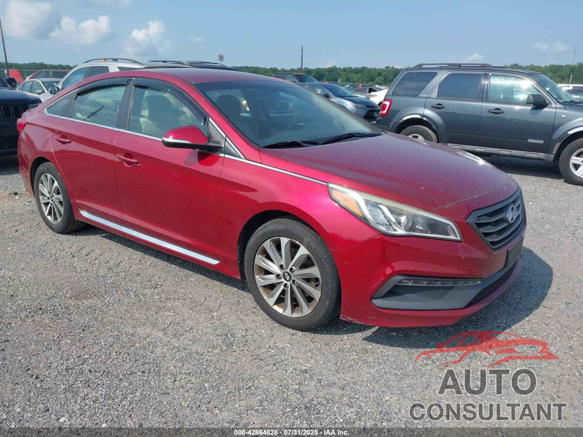 HYUNDAI SONATA 2016 - 5NPE34AF2GH281853