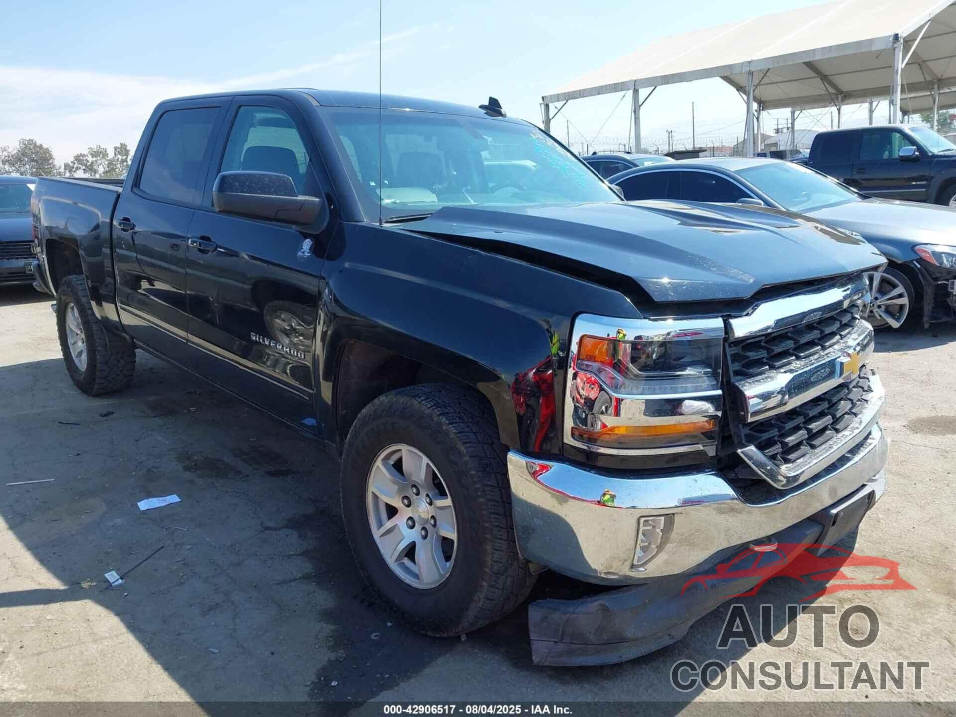 CHEVROLET SILVERADO 1500 2017 - 3GCUKREC1HG296348