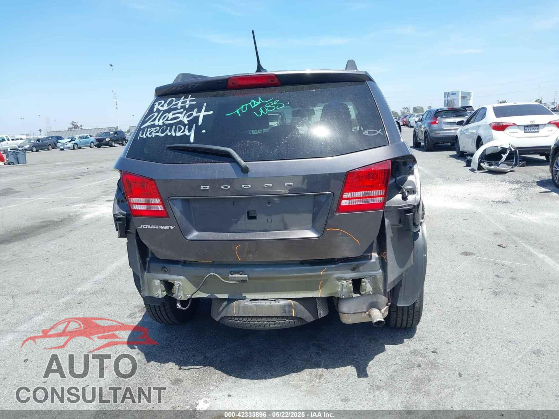 DODGE JOURNEY 2017 - 3C4PDCAB3HT559321