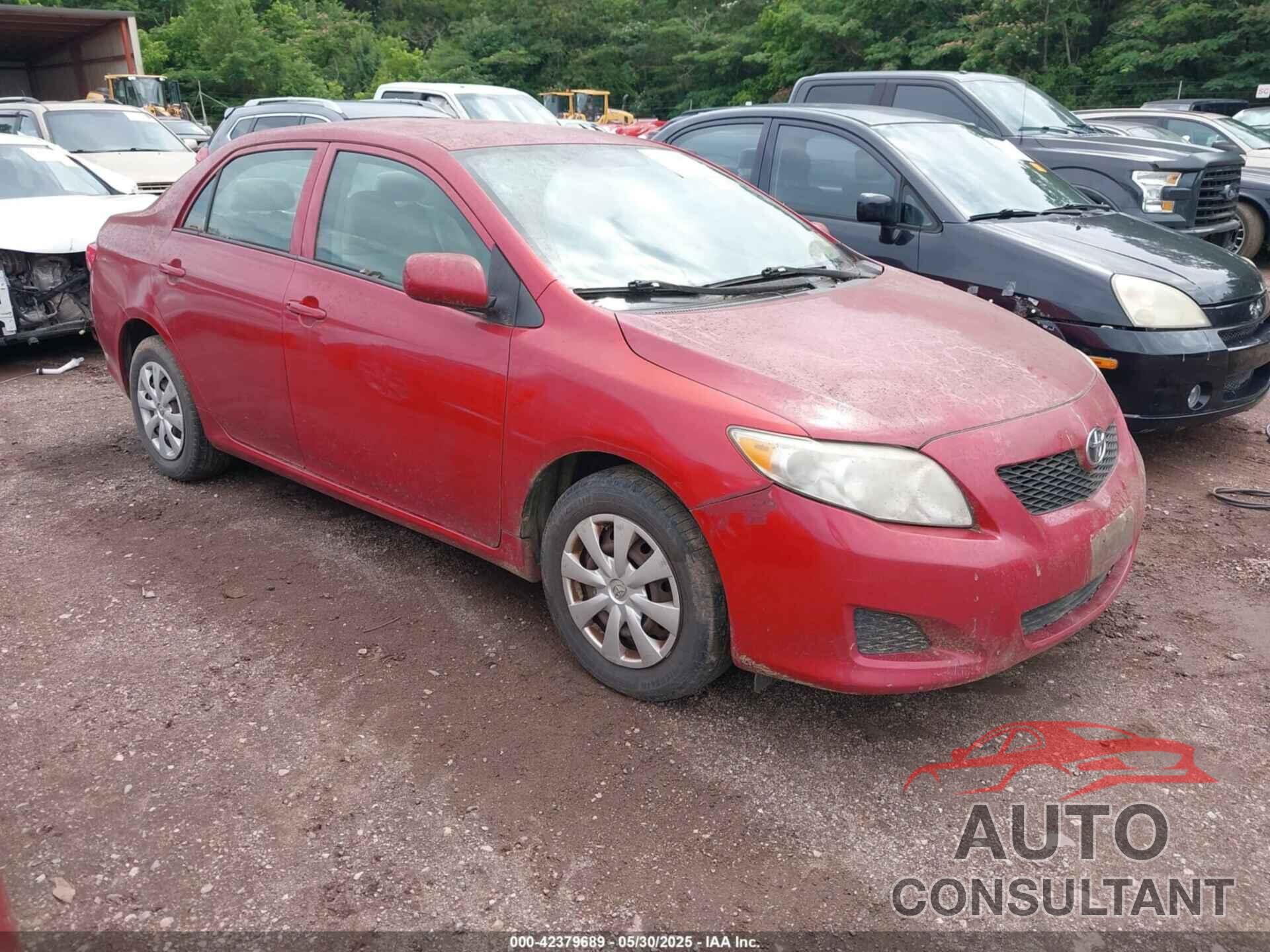 TOYOTA COROLLA 2009 - 1NXBU40E39Z096871