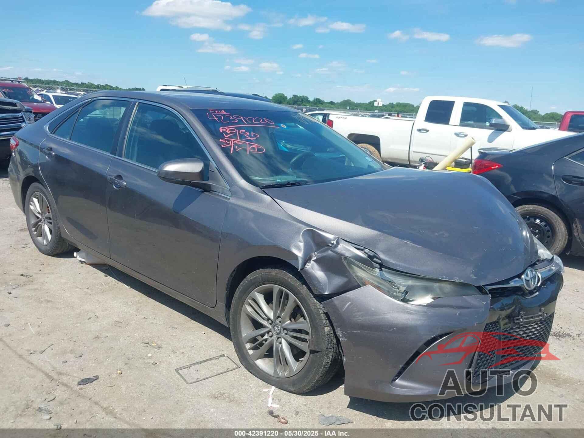 TOYOTA CAMRY 2016 - 4T1BF1FK0GU239049