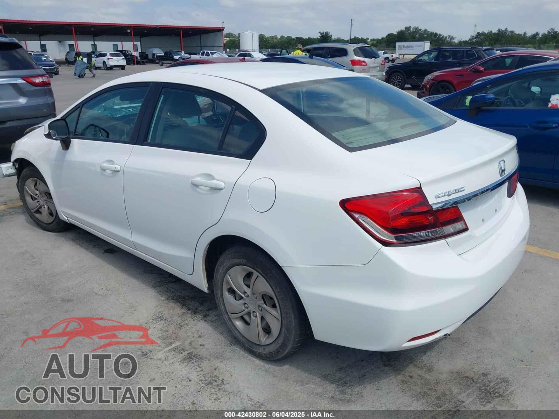 HONDA CIVIC 2013 - 2HGFB2F58DH590843