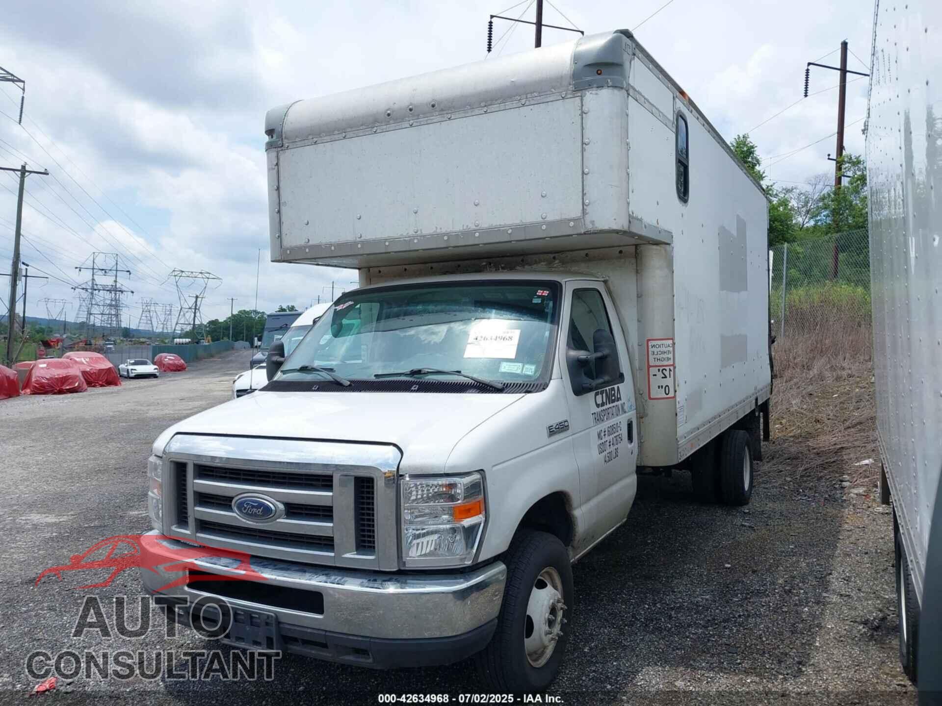 FORD E-450 CUTAWAY 2019 - 1FDXE4FS6KDC46896