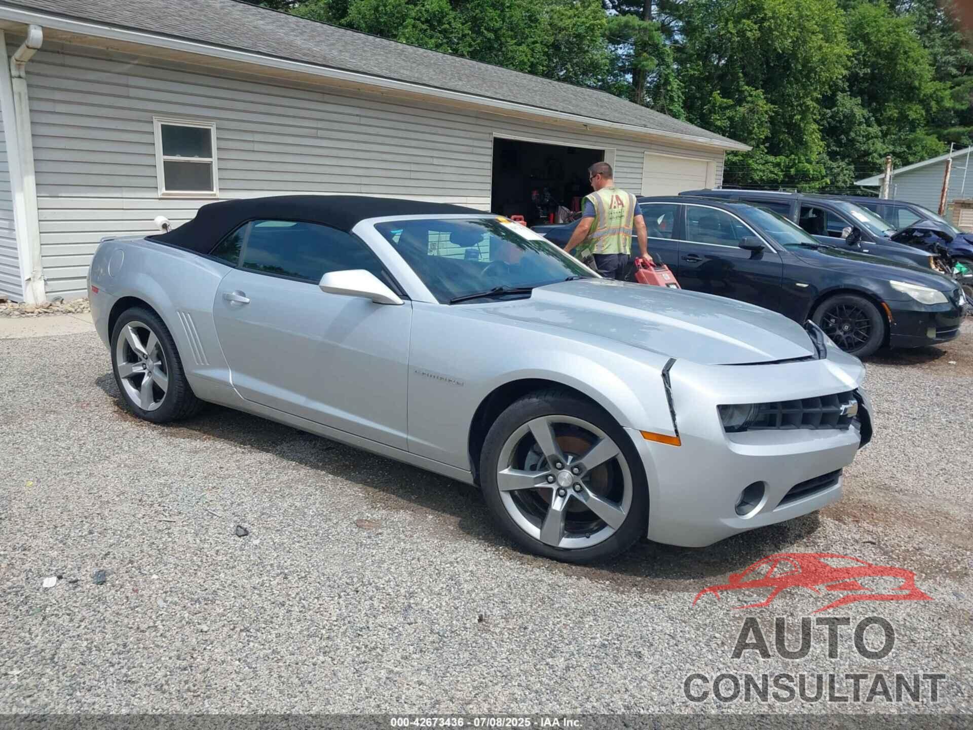 CHEVROLET CAMARO 2011 - 2G1FG3DDXB9206156