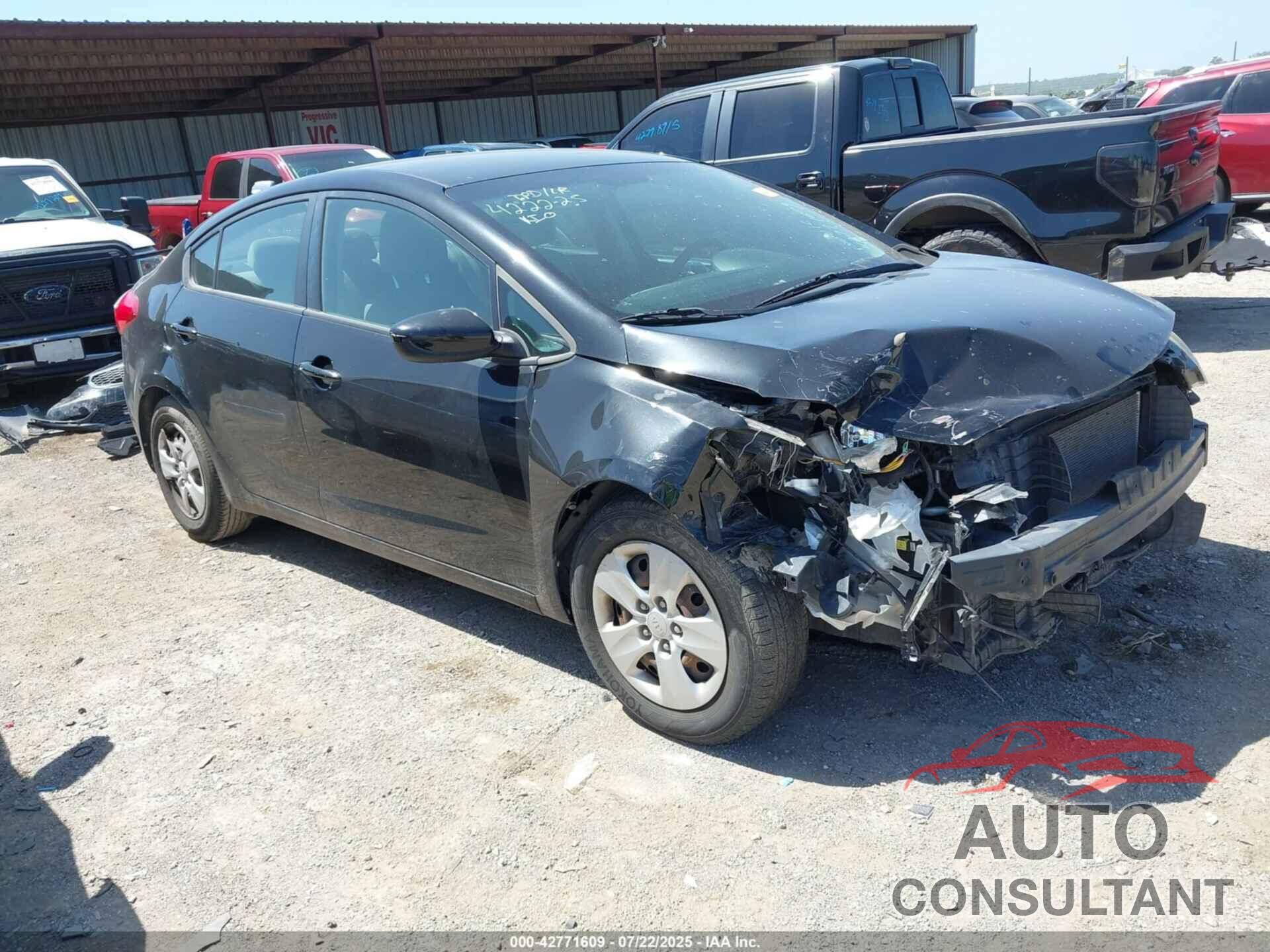 KIA FORTE 2015 - KNAFK4A6XF5391679
