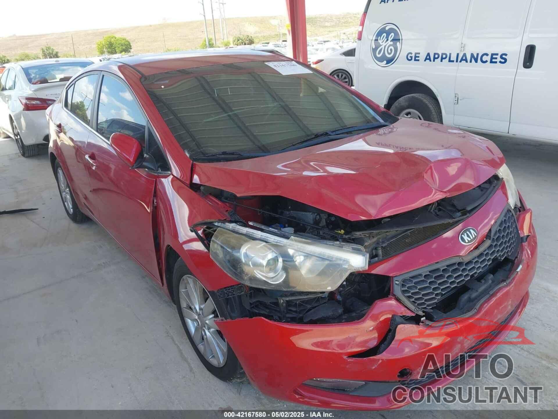 KIA FORTE 2014 - KNAFX4A88E5060990