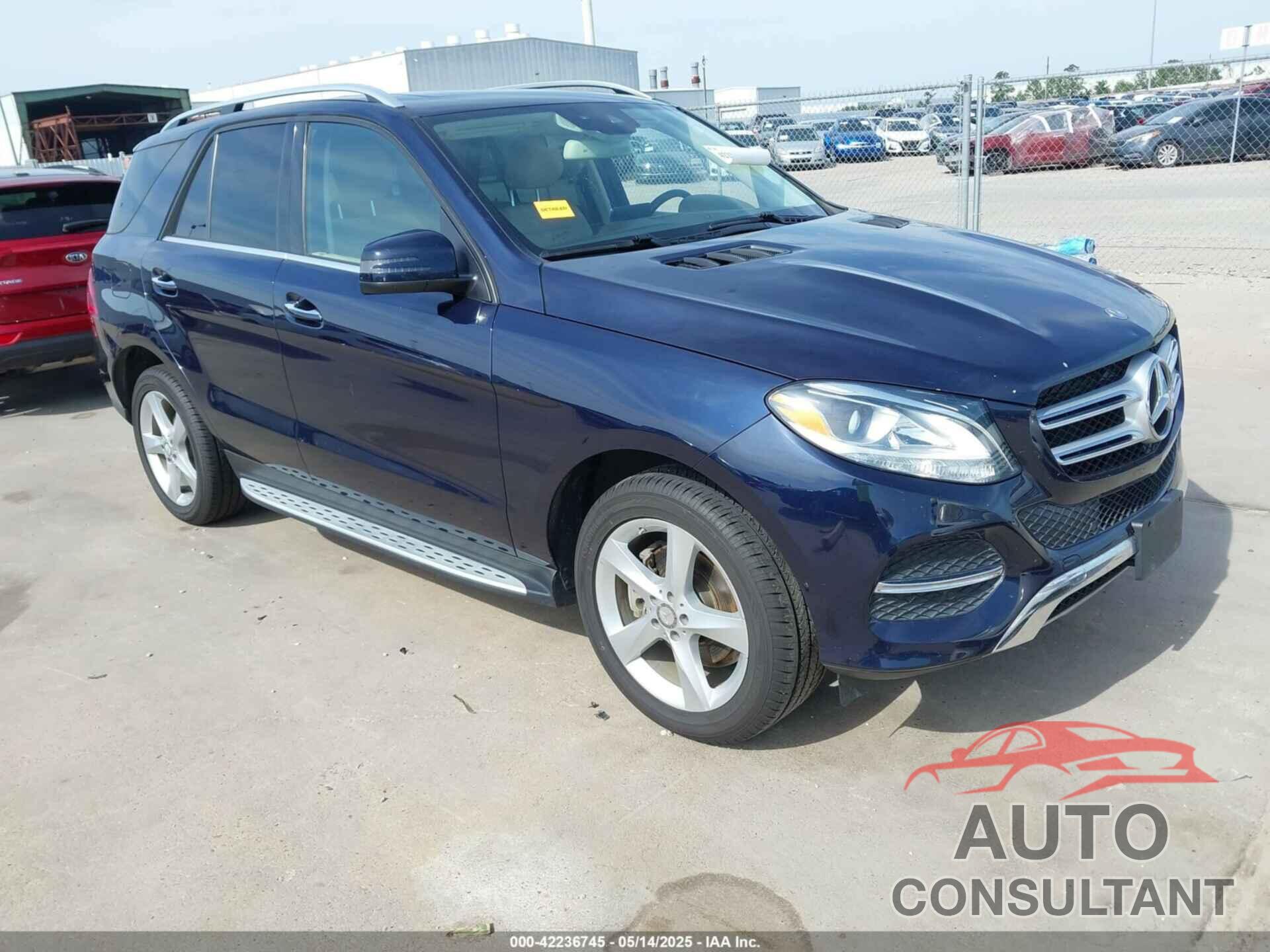 MERCEDES-BENZ GLE 350 2016 - 4JGDA5JB7GA762981