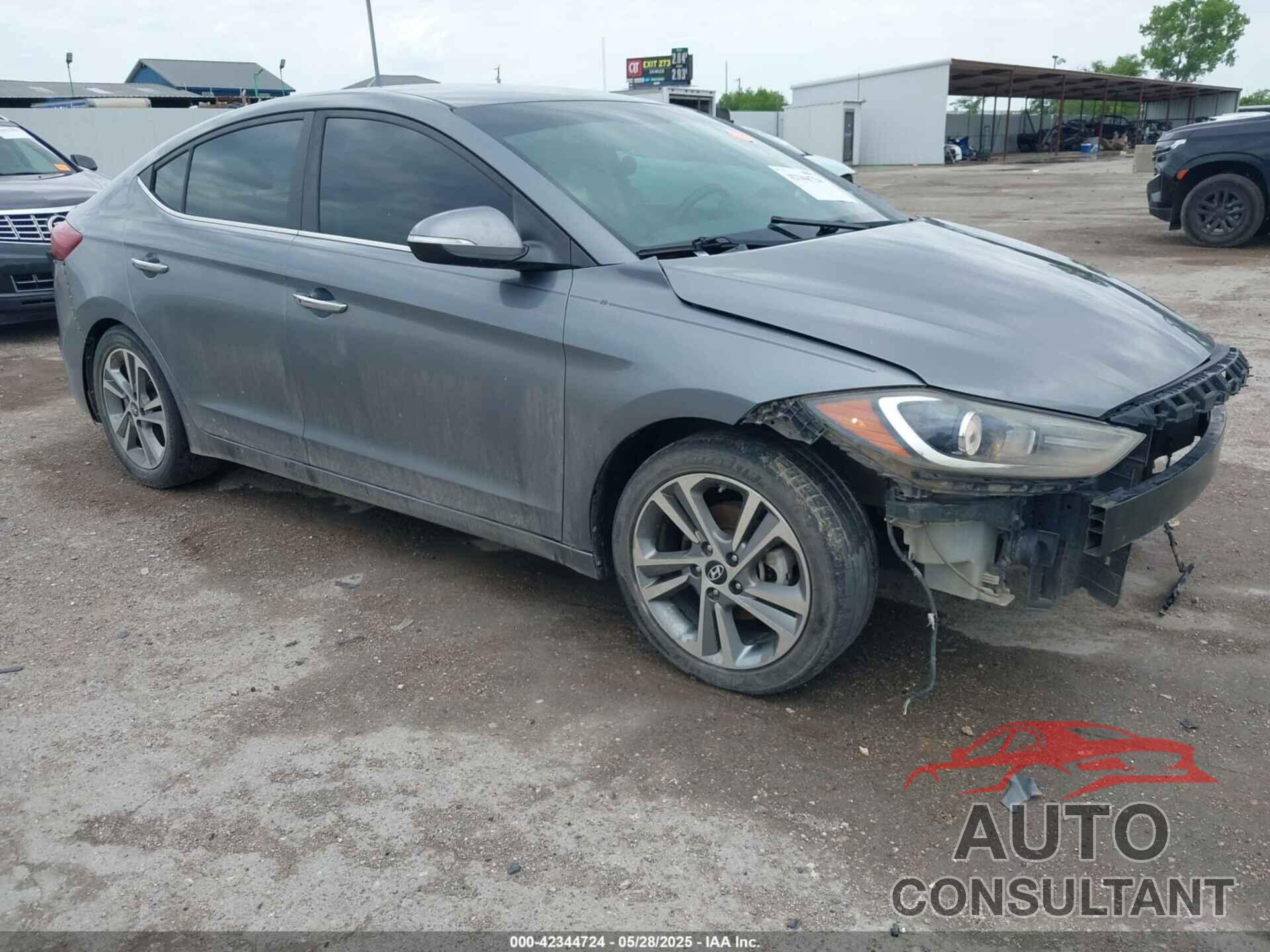 HYUNDAI ELANTRA 2017 - KMHD84LFXHU153888