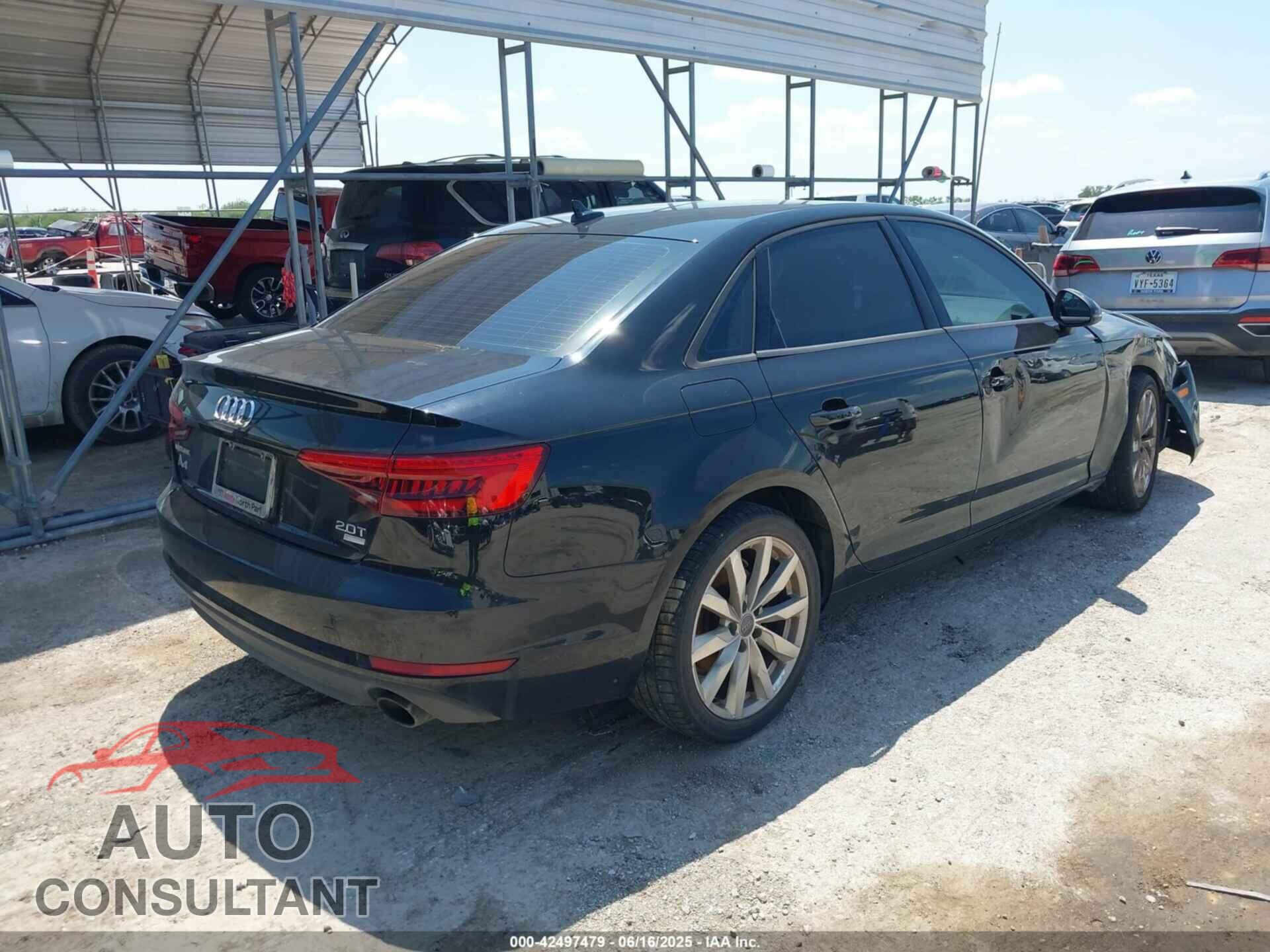 AUDI A4 2017 - WAUGMAF42HN059033