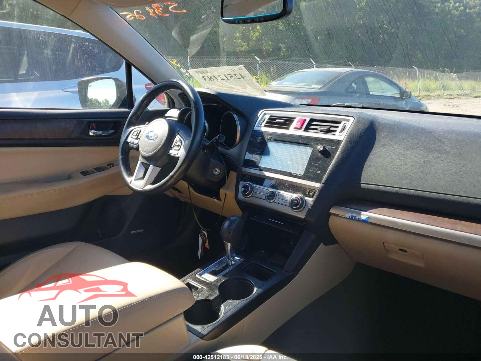 SUBARU OUTBACK 2015 - 4S4BSBJC7F3357573