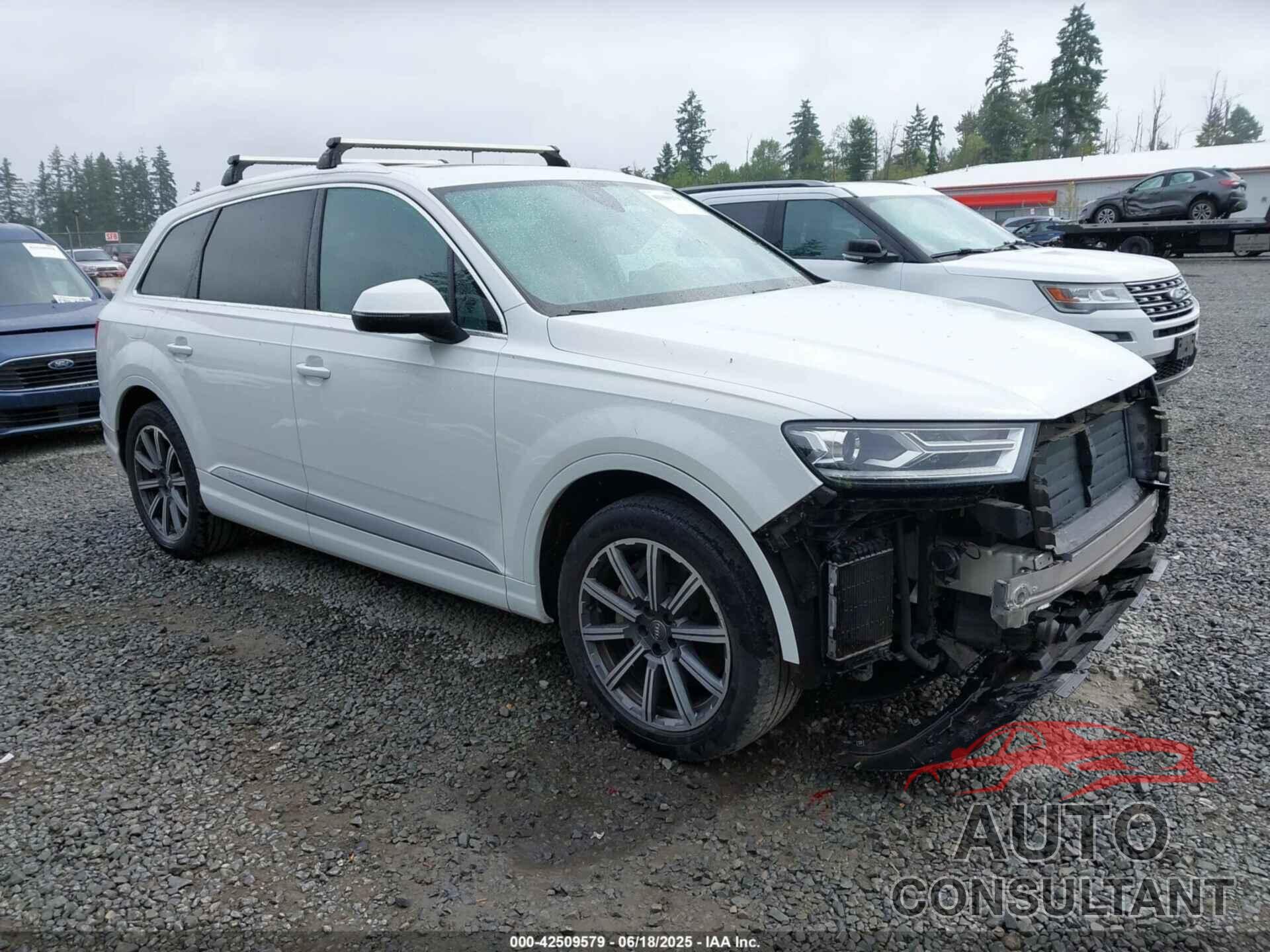 AUDI Q7 2017 - WA1LAAF78HD011055