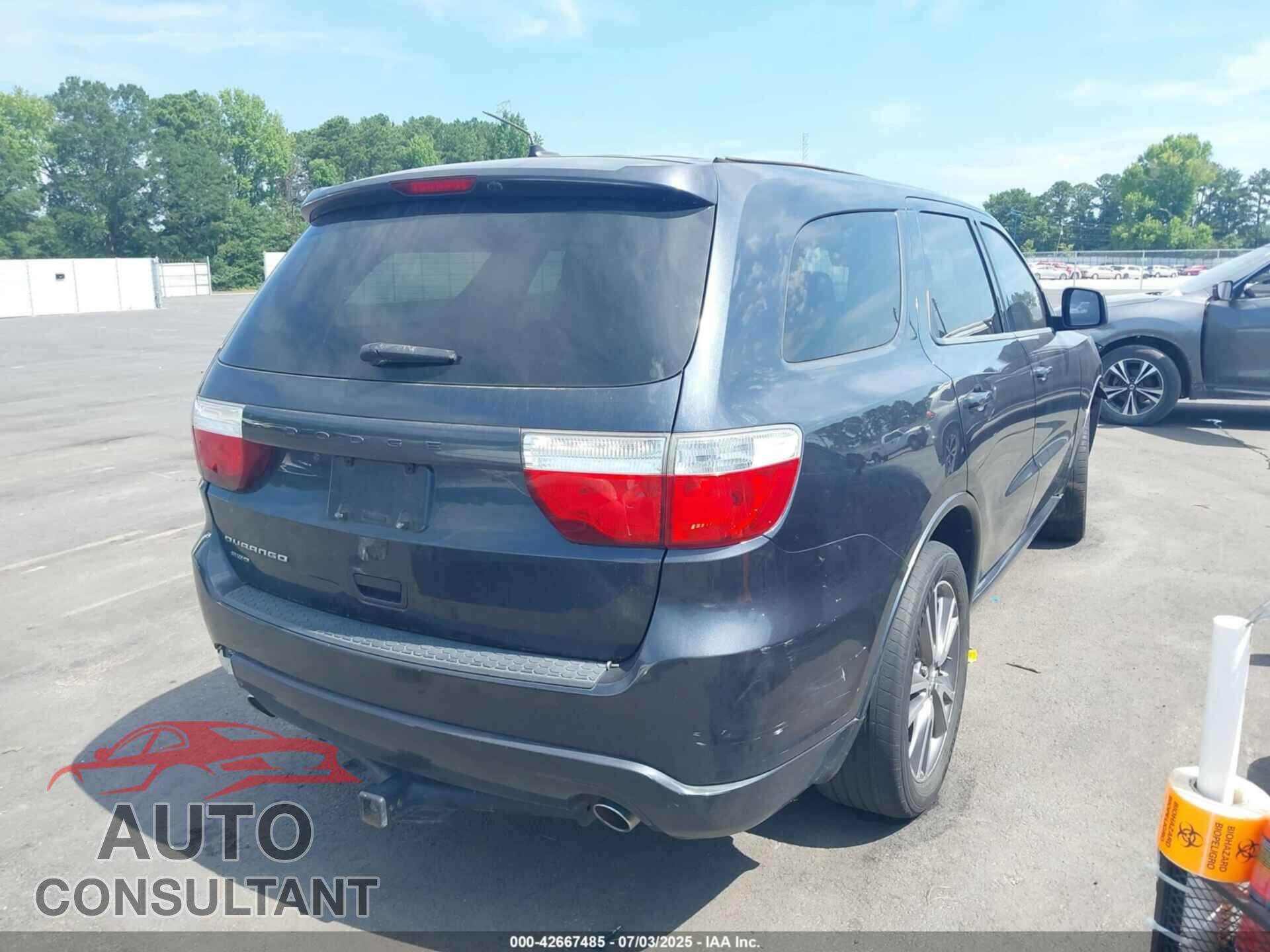 DODGE DURANGO 2013 - 1C4RDJAGXDC682726