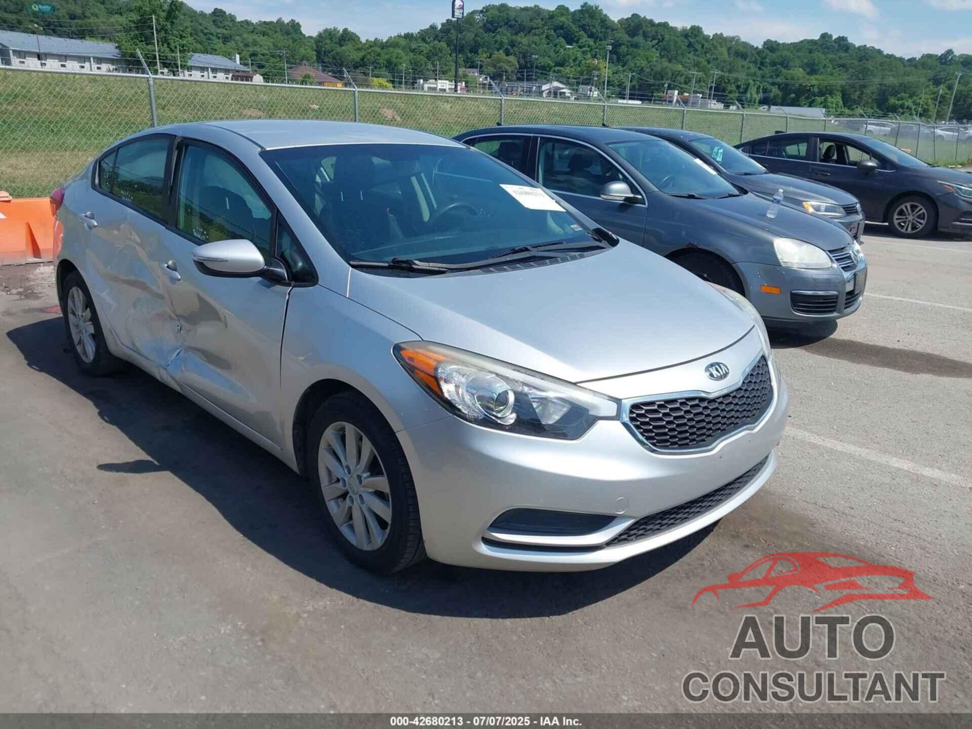 KIA FORTE 2014 - KNAFX4A64E5187170