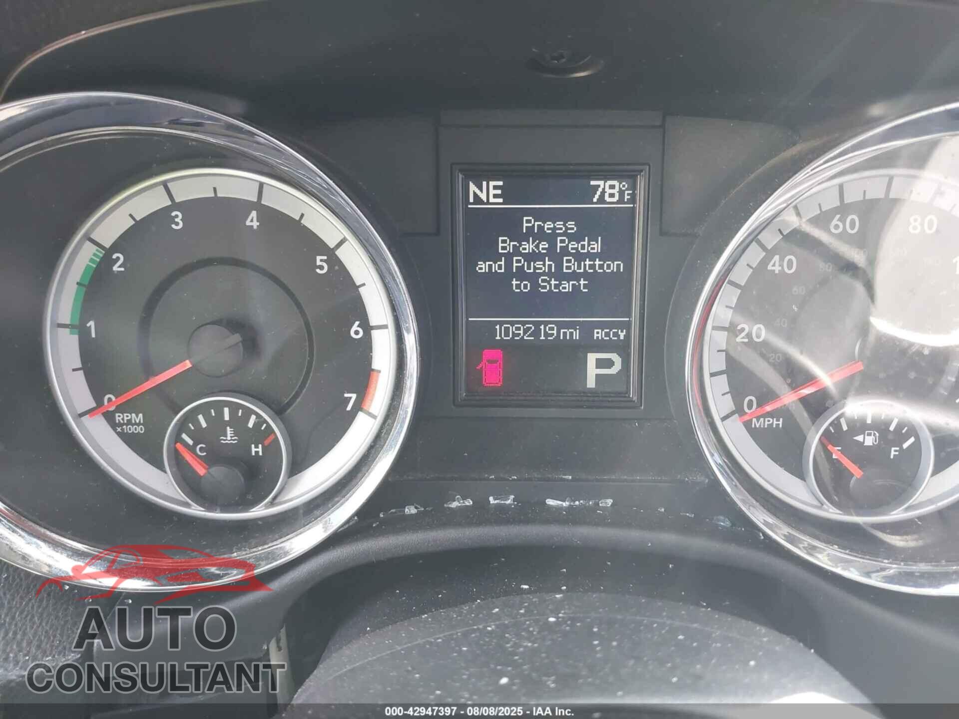 DODGE DURANGO 2011 - 1D4RD4GGXBC720352