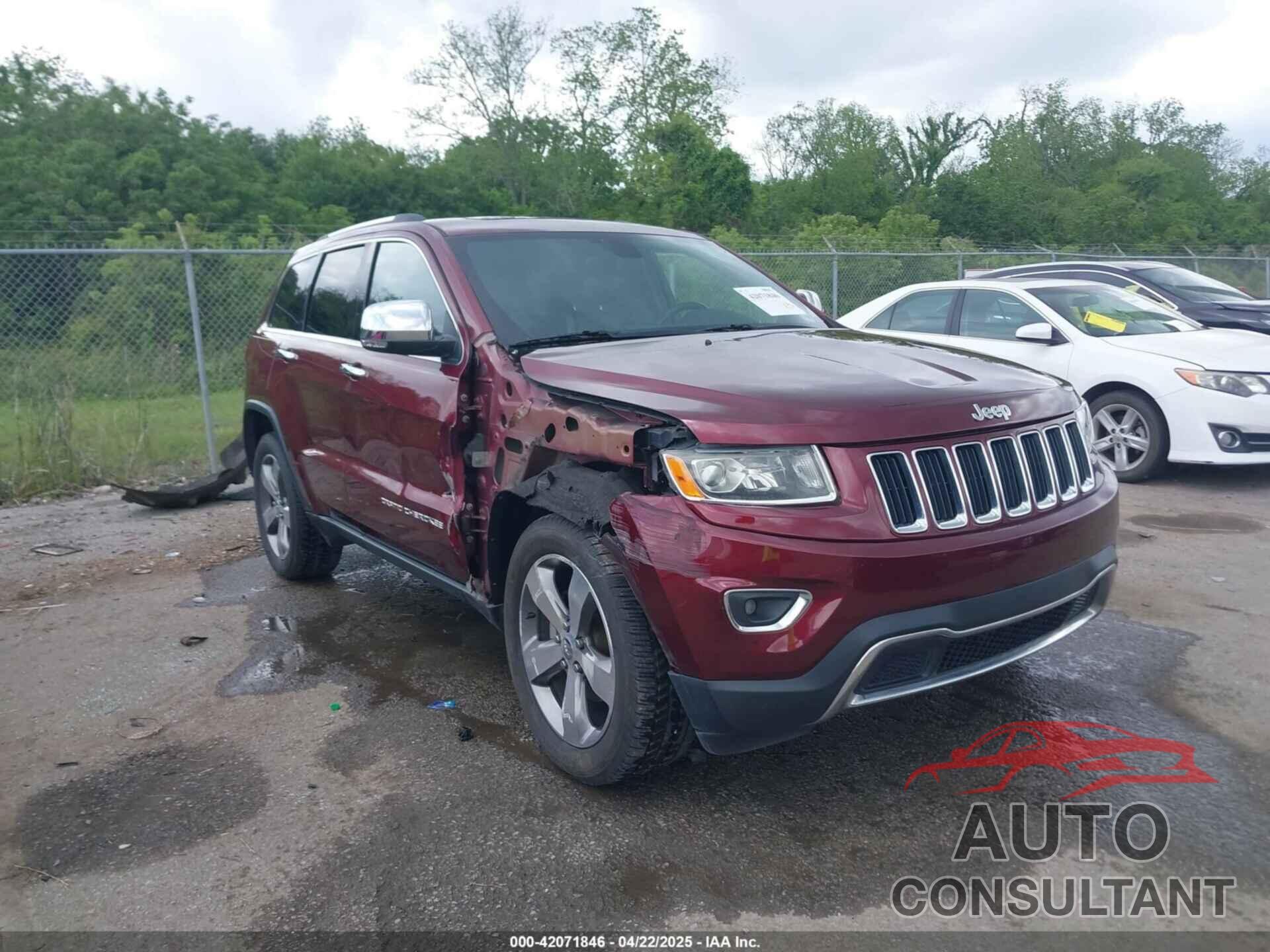 JEEP GRAND CHEROKEE 2016 - 1C4RJEBG5GC314280