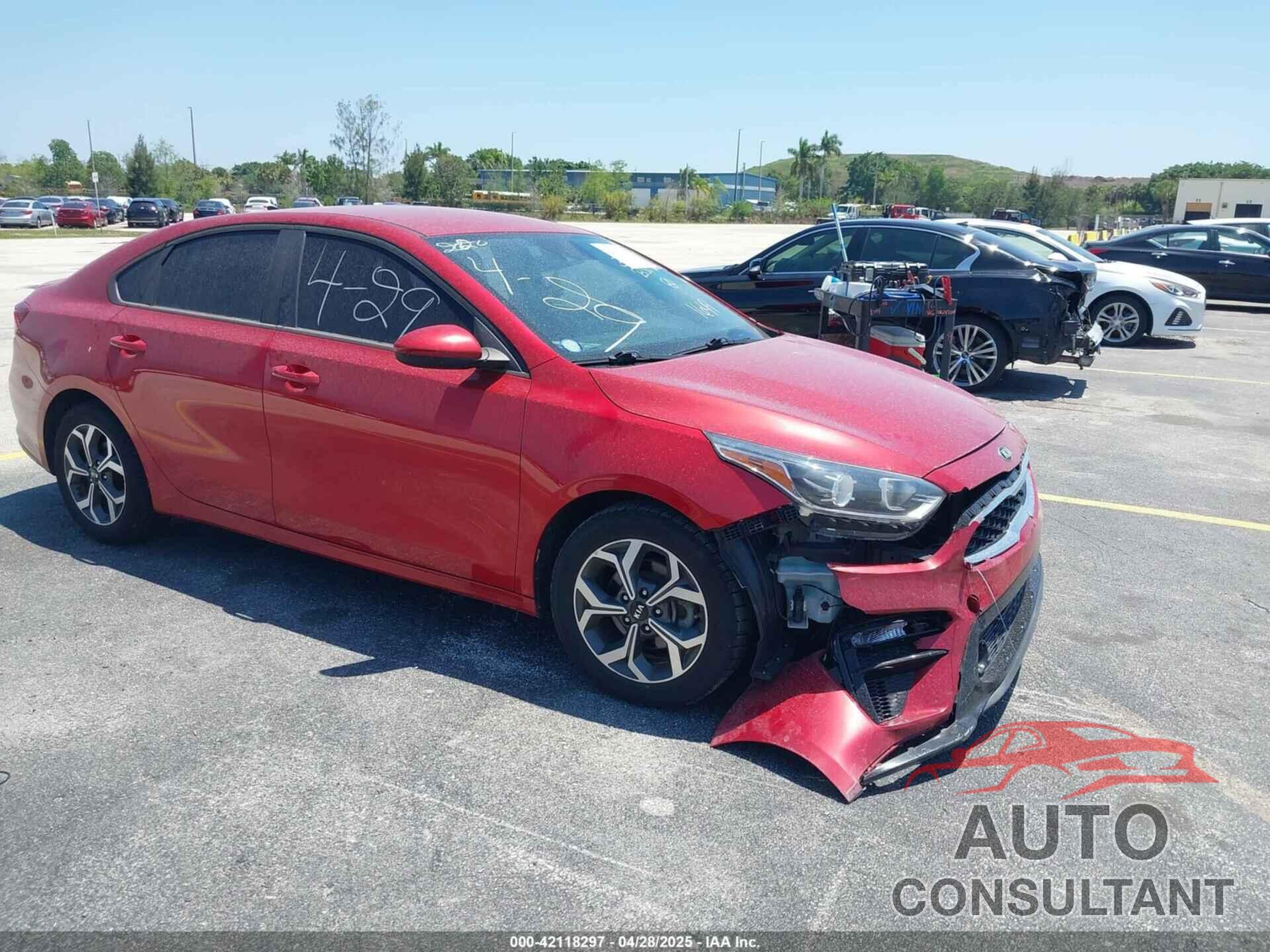 KIA FORTE 2020 - 3KPF24AD4LE201649