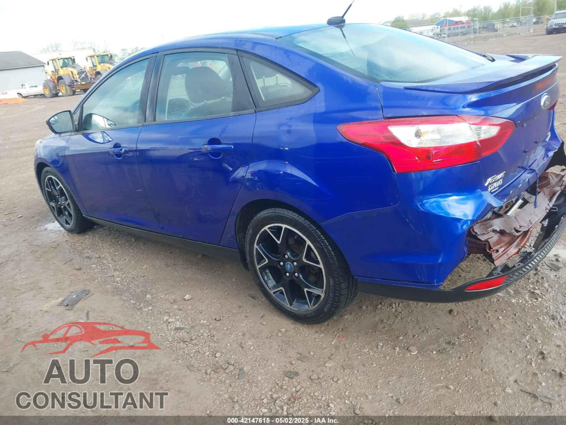 FORD FOCUS 2013 - 1FADP3F26DL105501