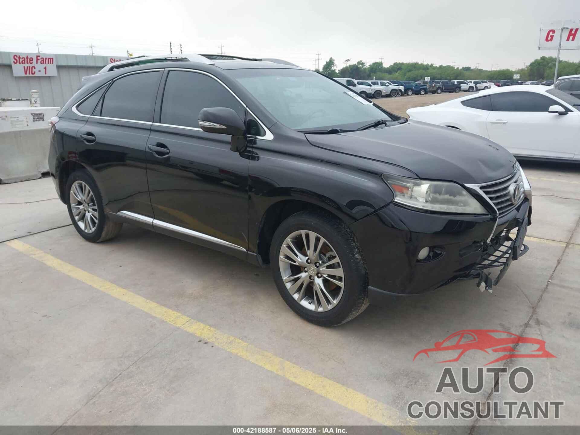 LEXUS RX 2013 - JTJZK1BA1D2008788