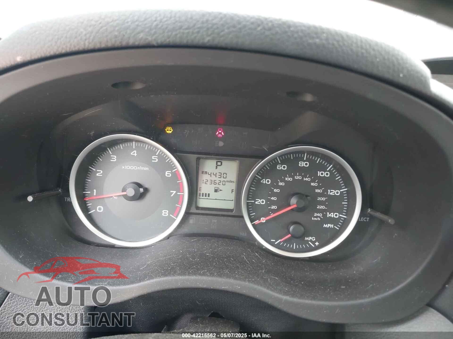 SUBARU FORESTER 2014 - JF2SJAAC2EH542098