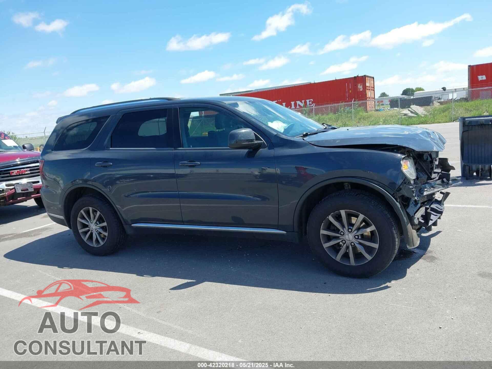 DODGE DURANGO 2018 - 1C4RDJAG9JC111305