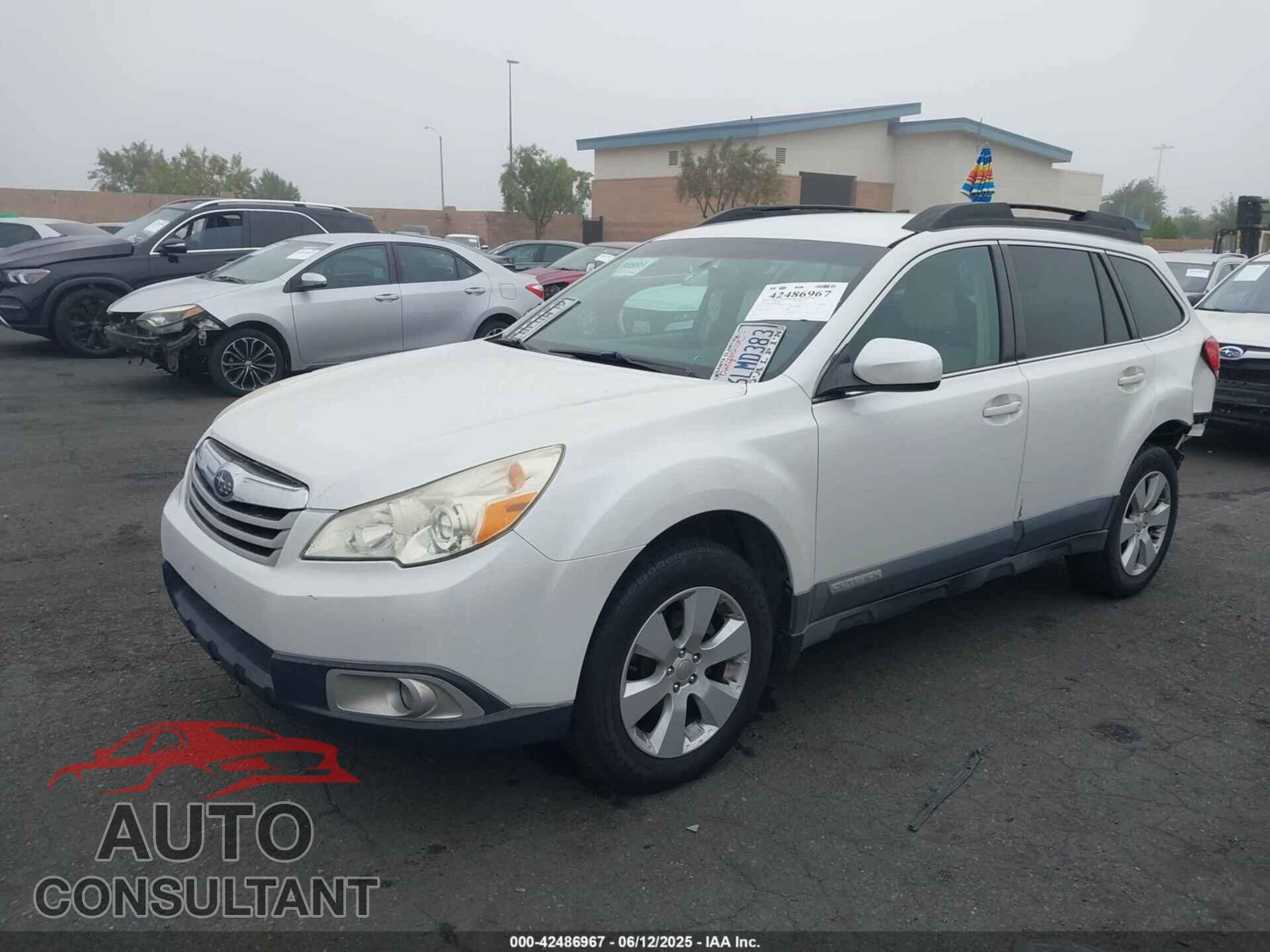SUBARU OUTBACK 2010 - 4S4BRBFC5A3344723