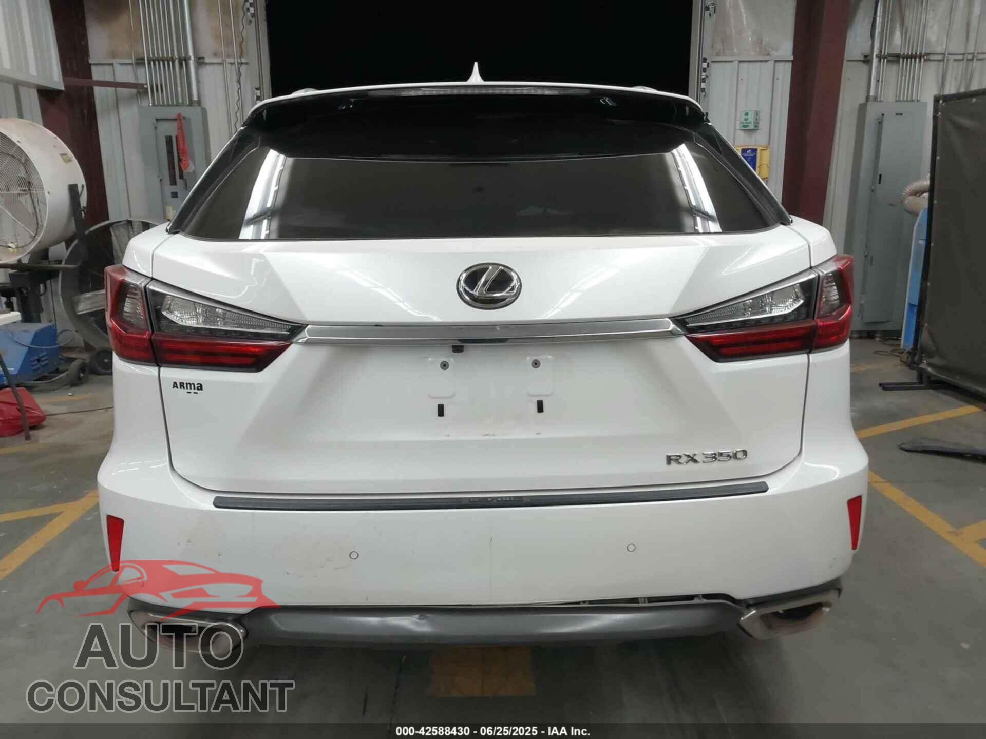 LEXUS RX 2017 - 2T2ZZMCA9HC047114