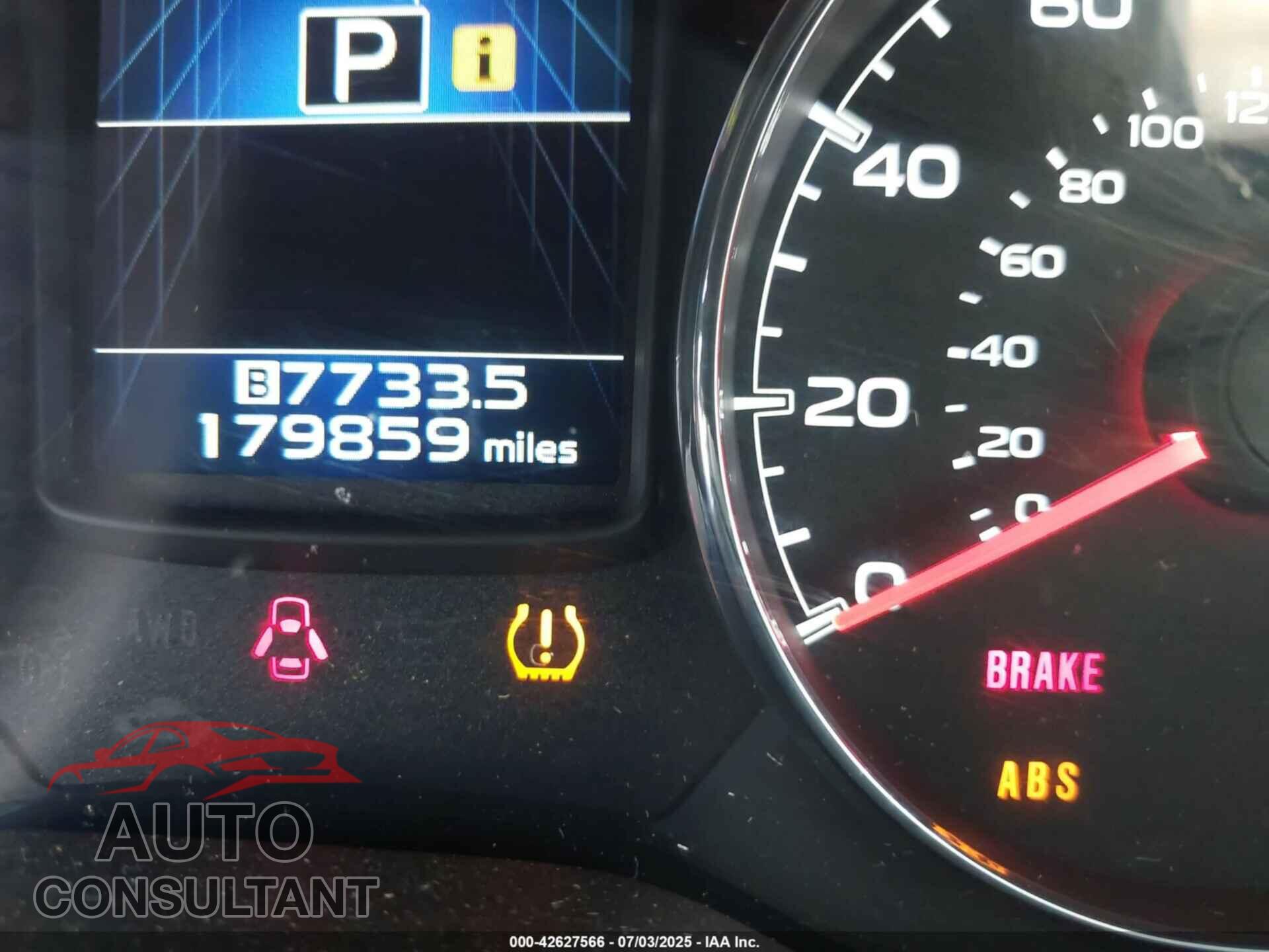 SUBARU OUTBACK 2014 - 4S4BRBLC4E3246020