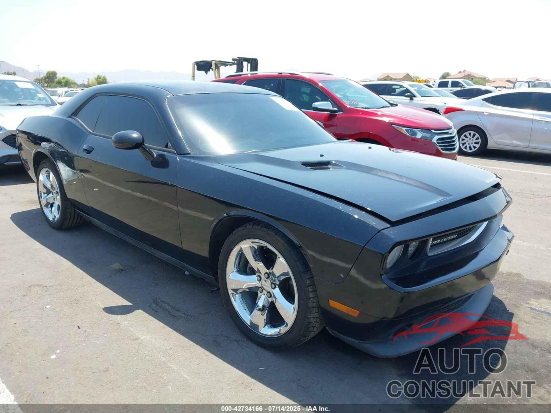 DODGE CHALLENGER 2012 - 2C3CDYAG5CH214319