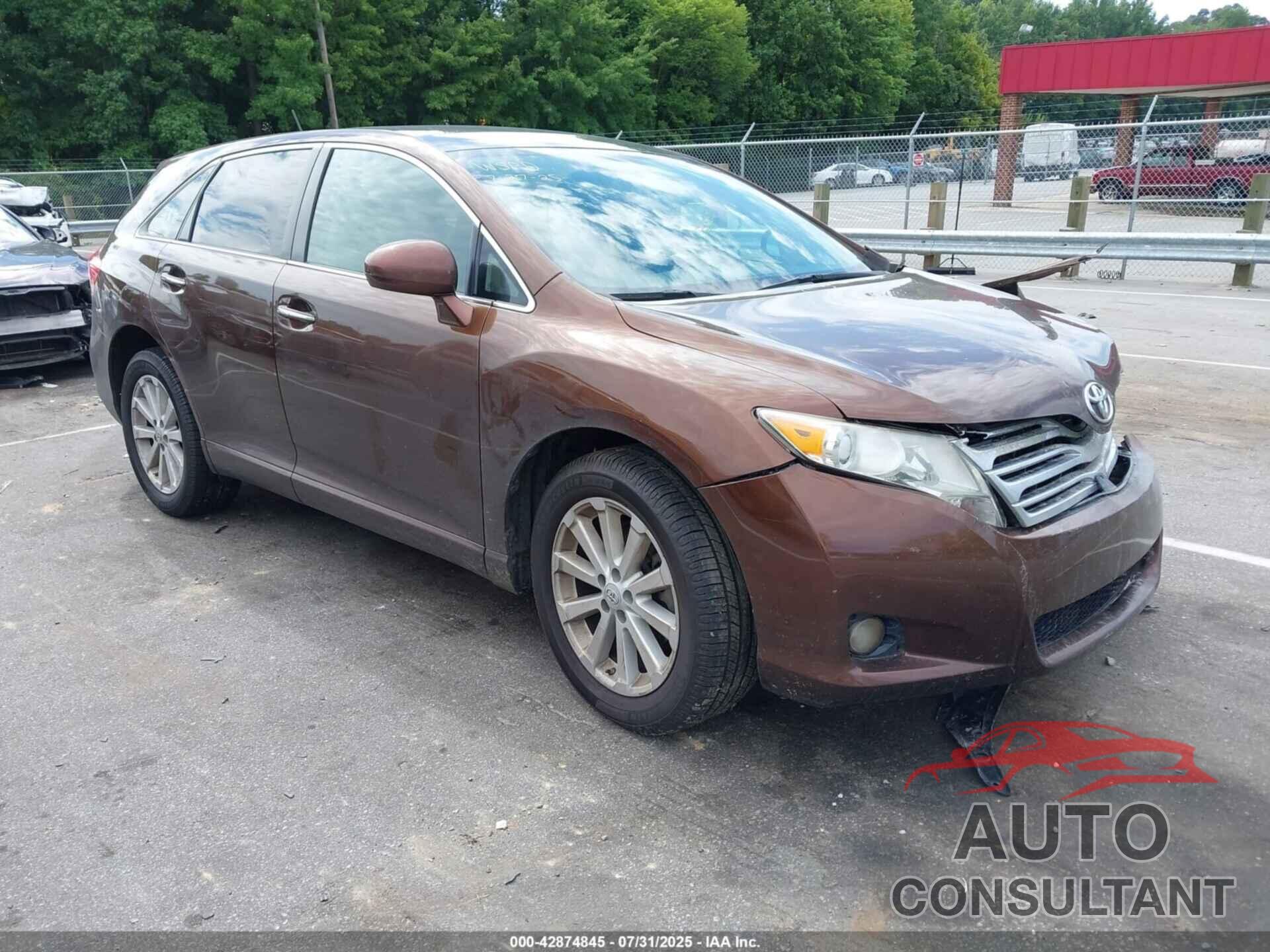 TOYOTA VENZA 2011 - 4T3ZA3BB8BU051605