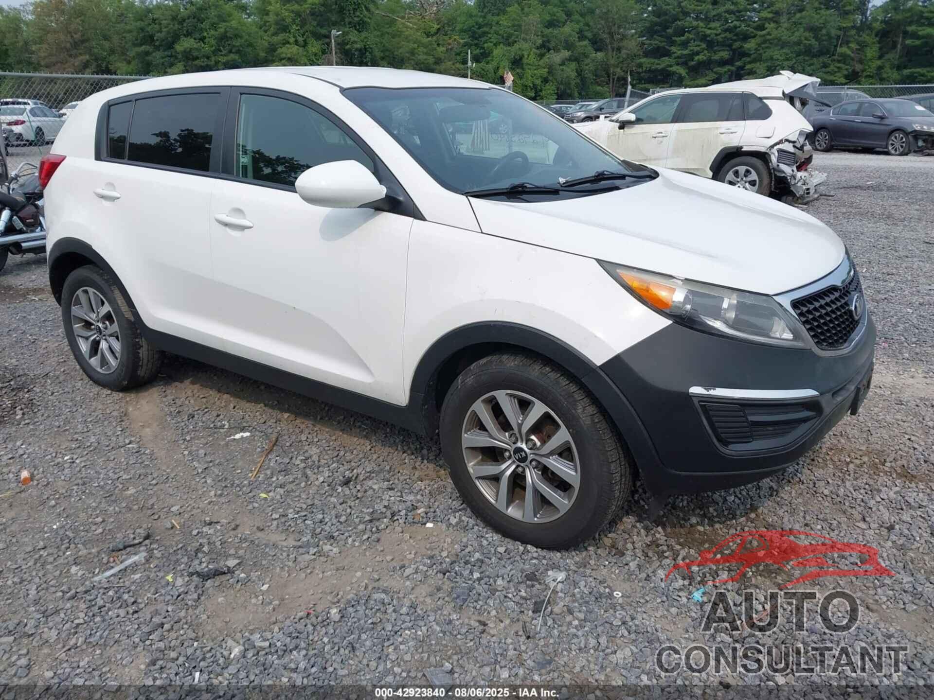KIA SPORTAGE 2016 - KNDPBCAC8G7849510