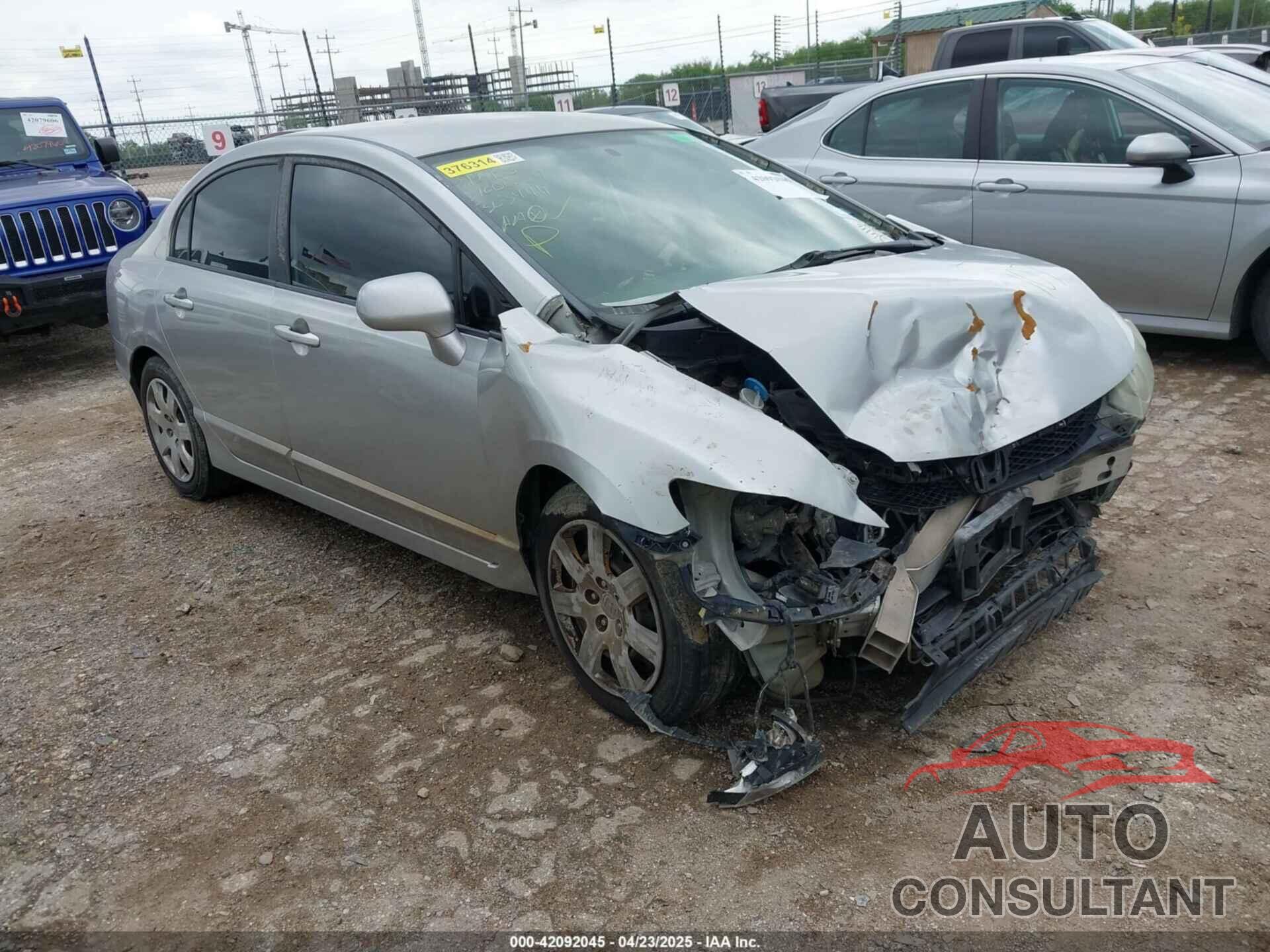 HONDA CIVIC 2011 - 2HGFA1F54BH303444