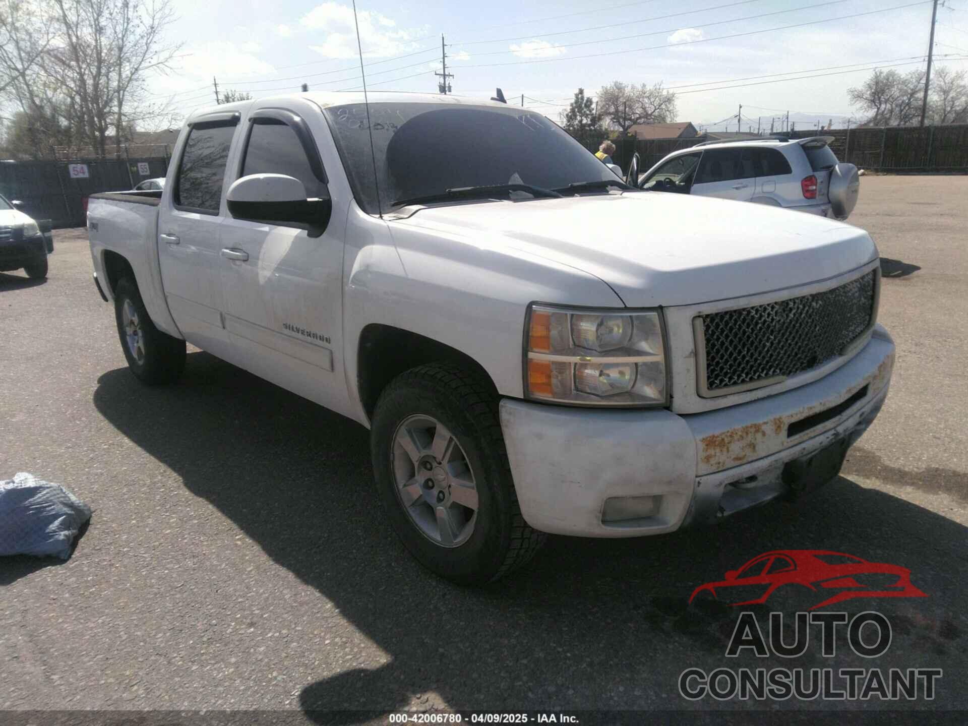 CHEVROLET SILVERADO 1500 2012 - 3GCPKTE70CG214356