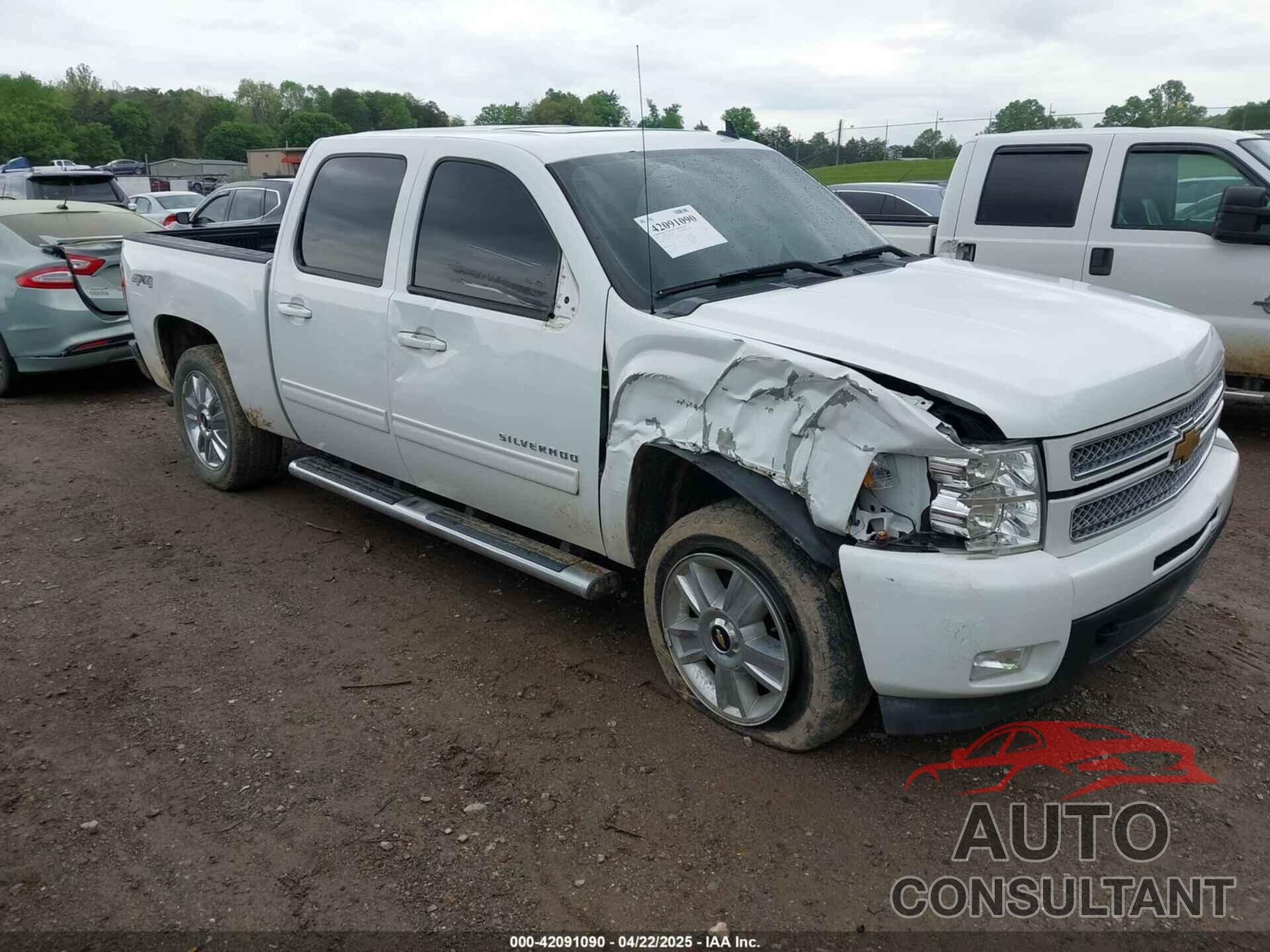 CHEVROLET SILVERADO 1500 2013 - 3GCPKTE74DG187471