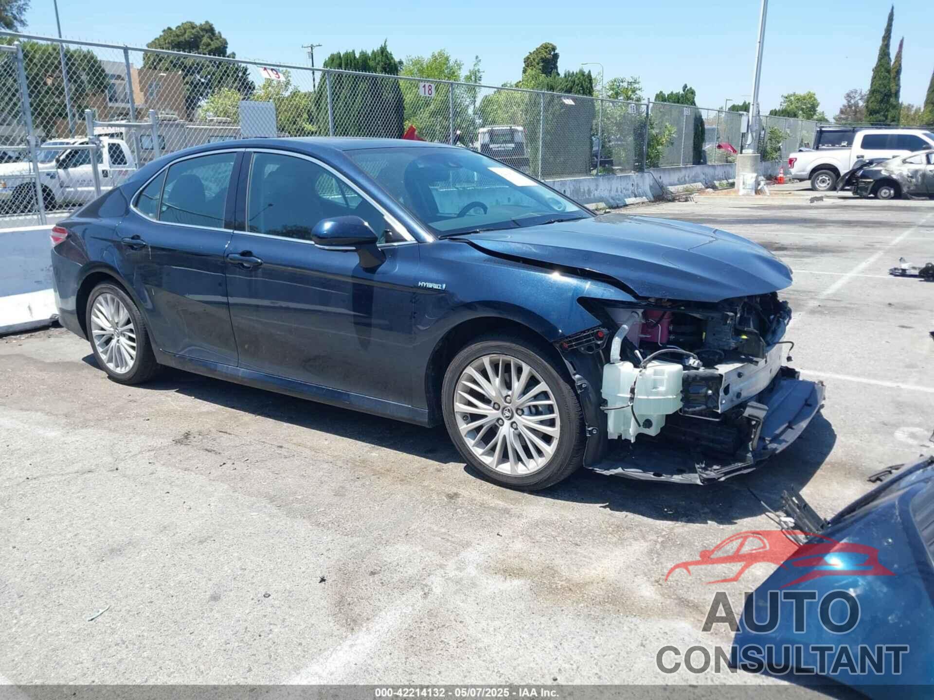 TOYOTA CAMRY HYBRID 2019 - 4T1B21HK6KU512223