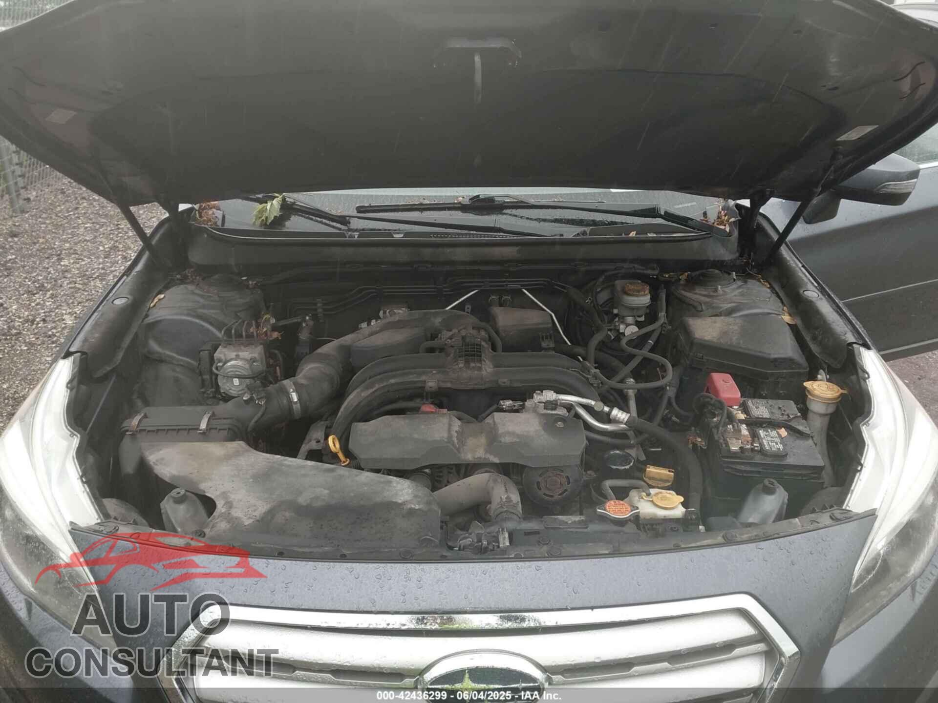 SUBARU OUTBACK 2015 - 4S4BSBLC6F3300309