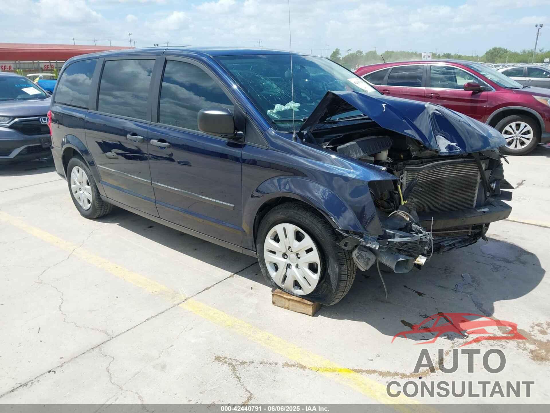 DODGE GRAND CARAVAN 2016 - 2C4RDGBG1GR267209