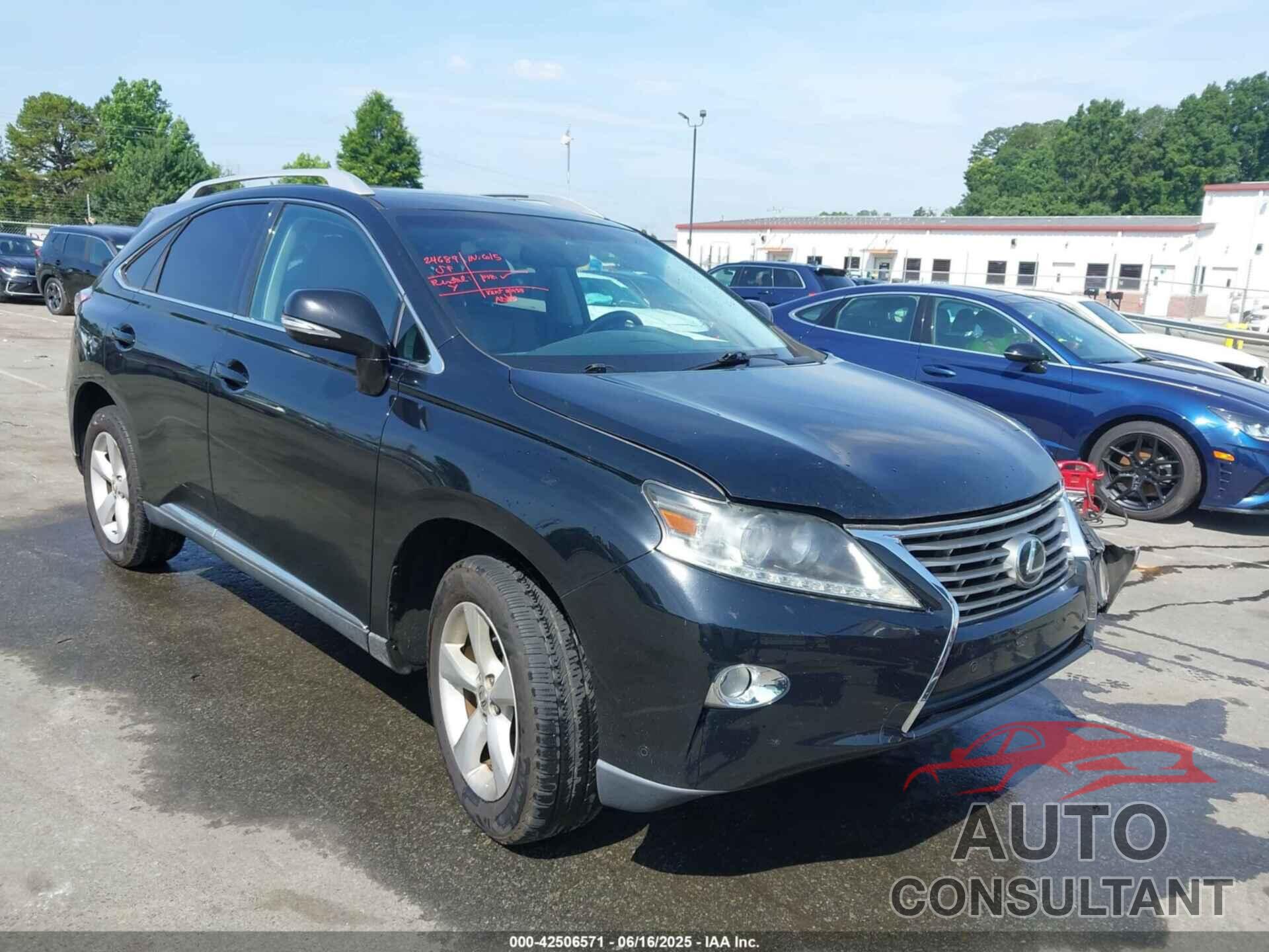 LEXUS RX 350 2013 - 2T2BK1BA4DC166818