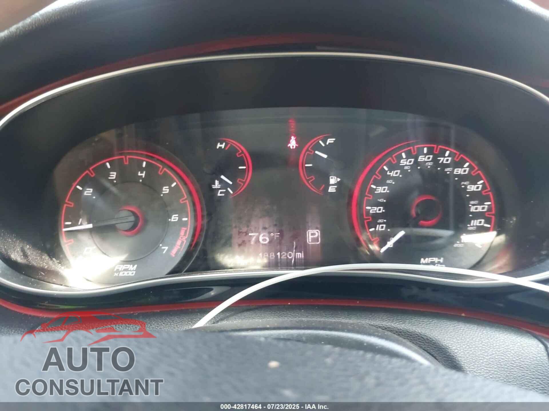 DODGE DART 2014 - 1C3CDFBB7ED861893