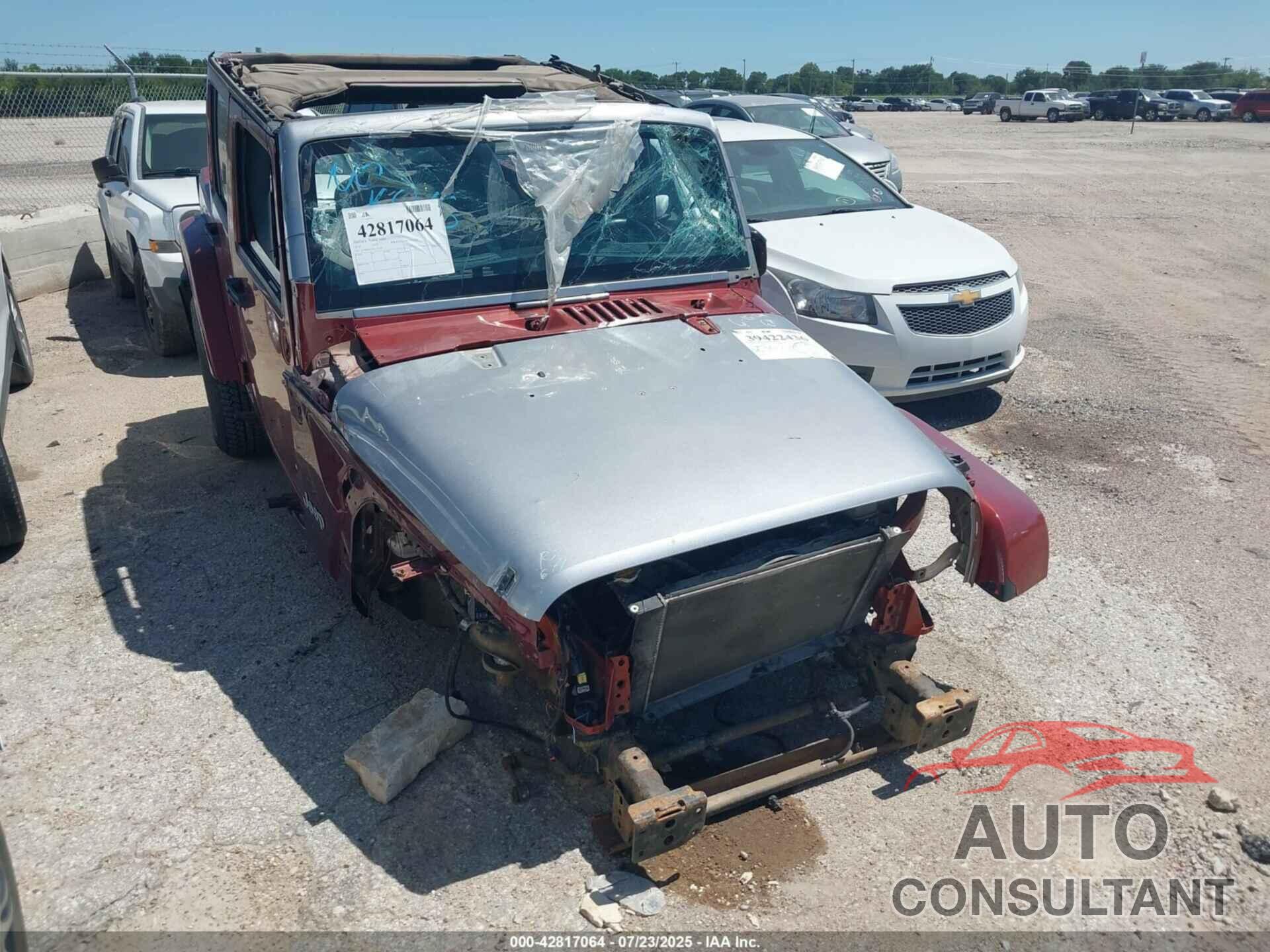 JEEP WRANGLER UNLIMITED 2014 - 1C4BJWEG1EL274599
