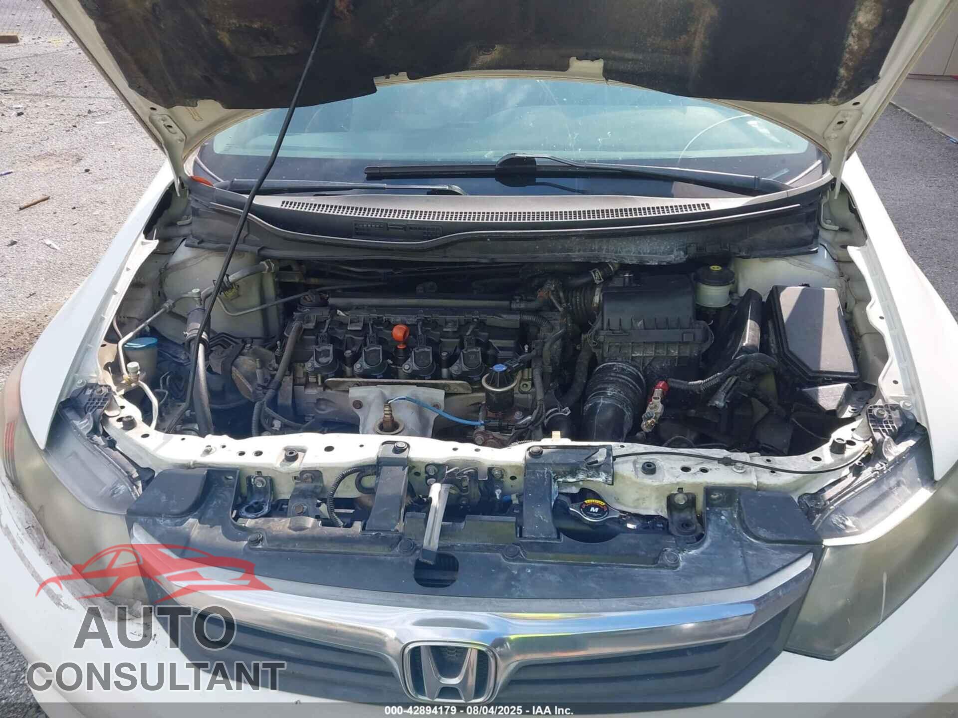HONDA CIVIC 2012 - 2HGFB2F53CH594166