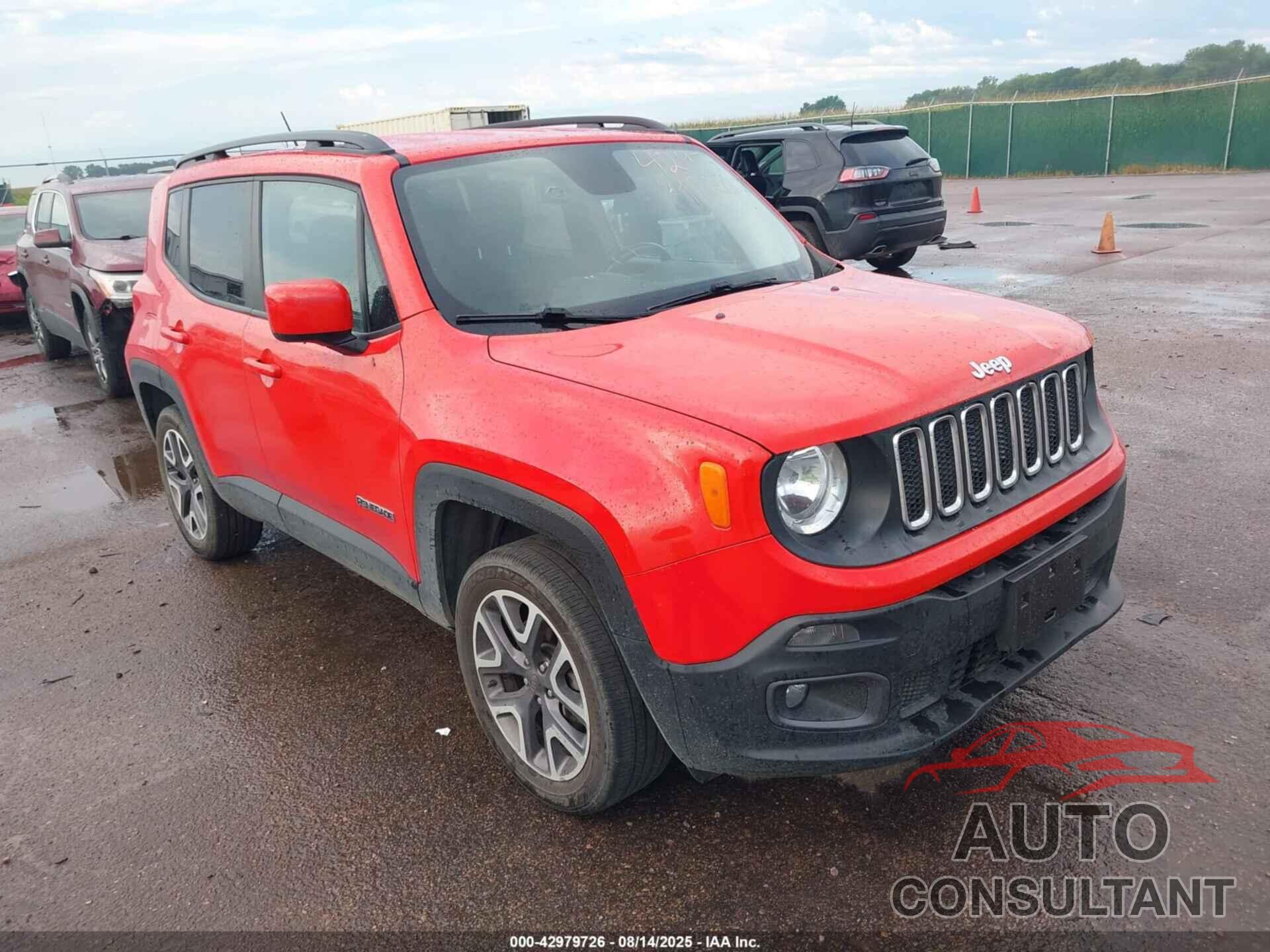 JEEP RENEGADE 2016 - ZACCJBBTXGPD70213
