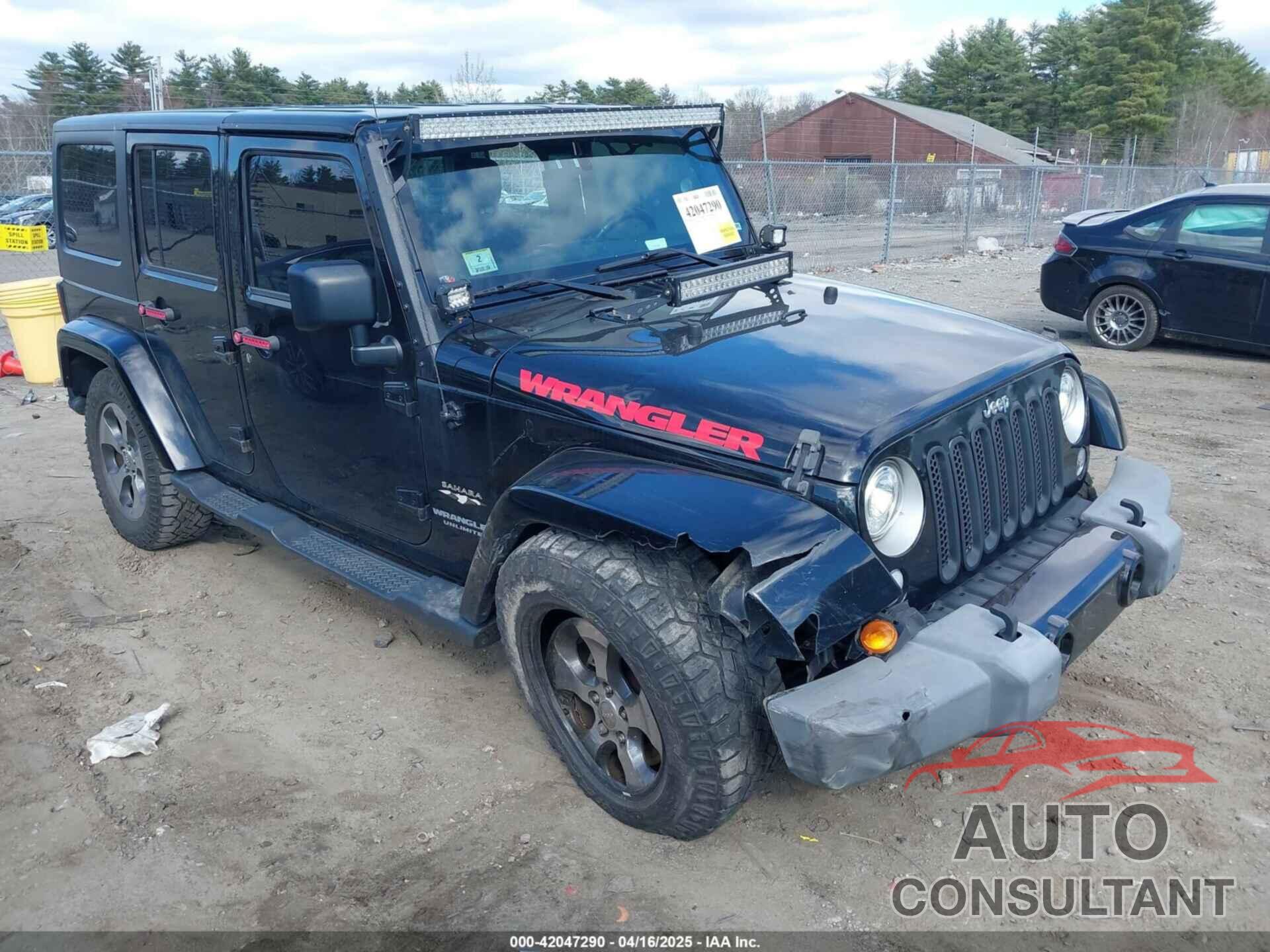 JEEP WRANGLER UNLIMITED 2017 - 1C4BJWEG8HL711566
