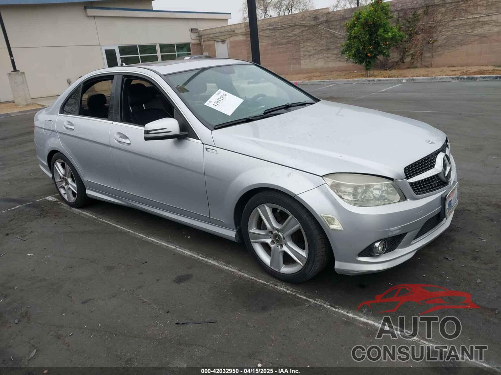 MERCEDES-BENZ C 300 2010 - WDDGF5EB3AA405663