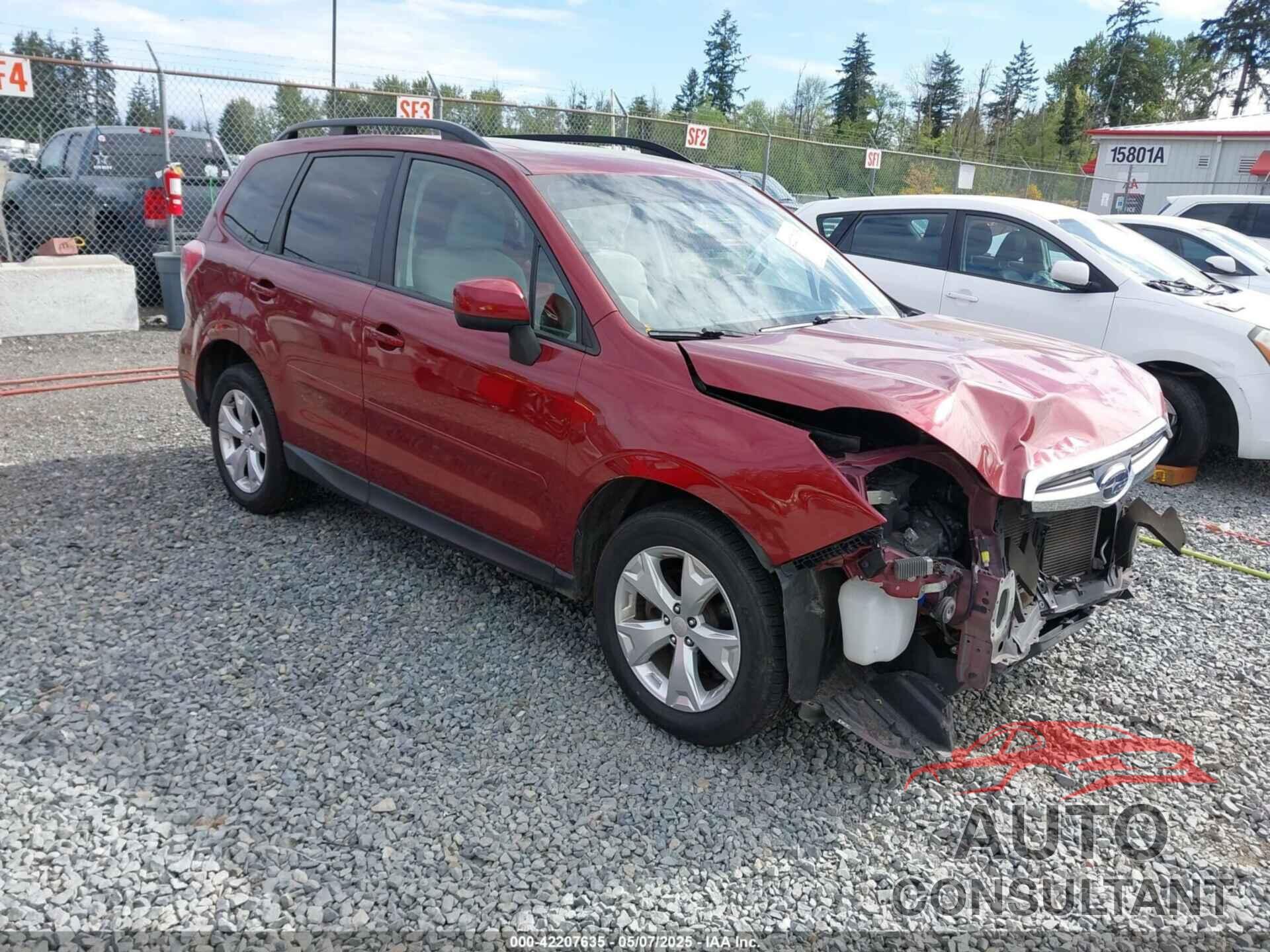 SUBARU FORESTER 2014 - JF2SJAEC1EH457425