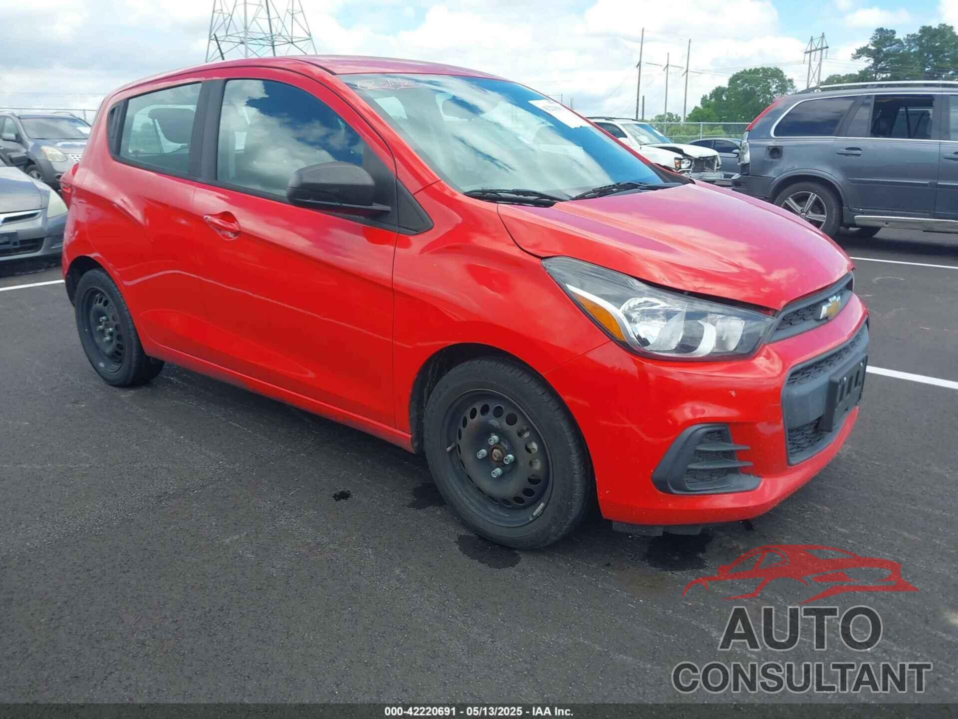 CHEVROLET SPARK 2018 - KL8CB6SA9JC468611