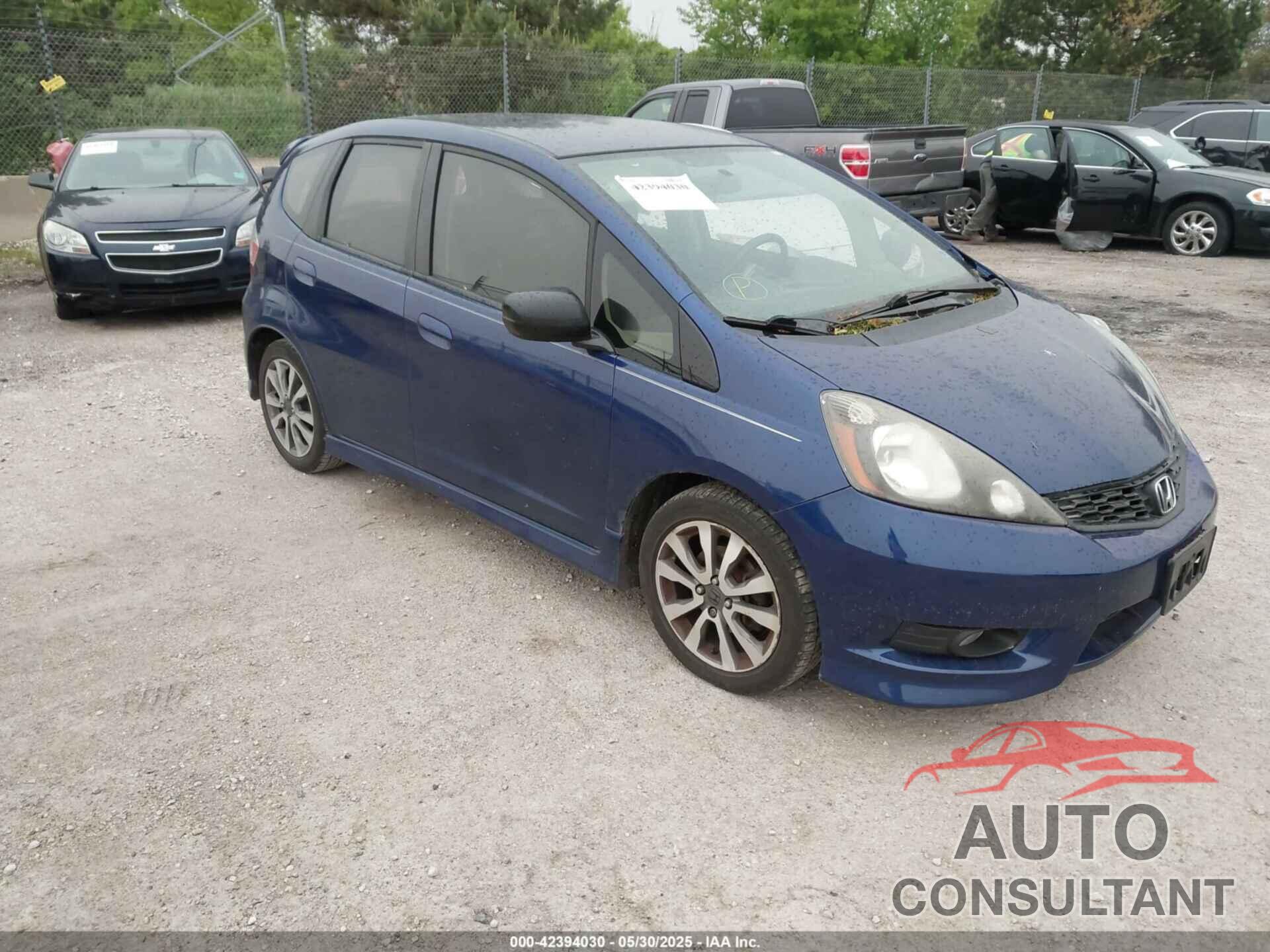 HONDA FIT 2013 - JHMGE8H58DC020210